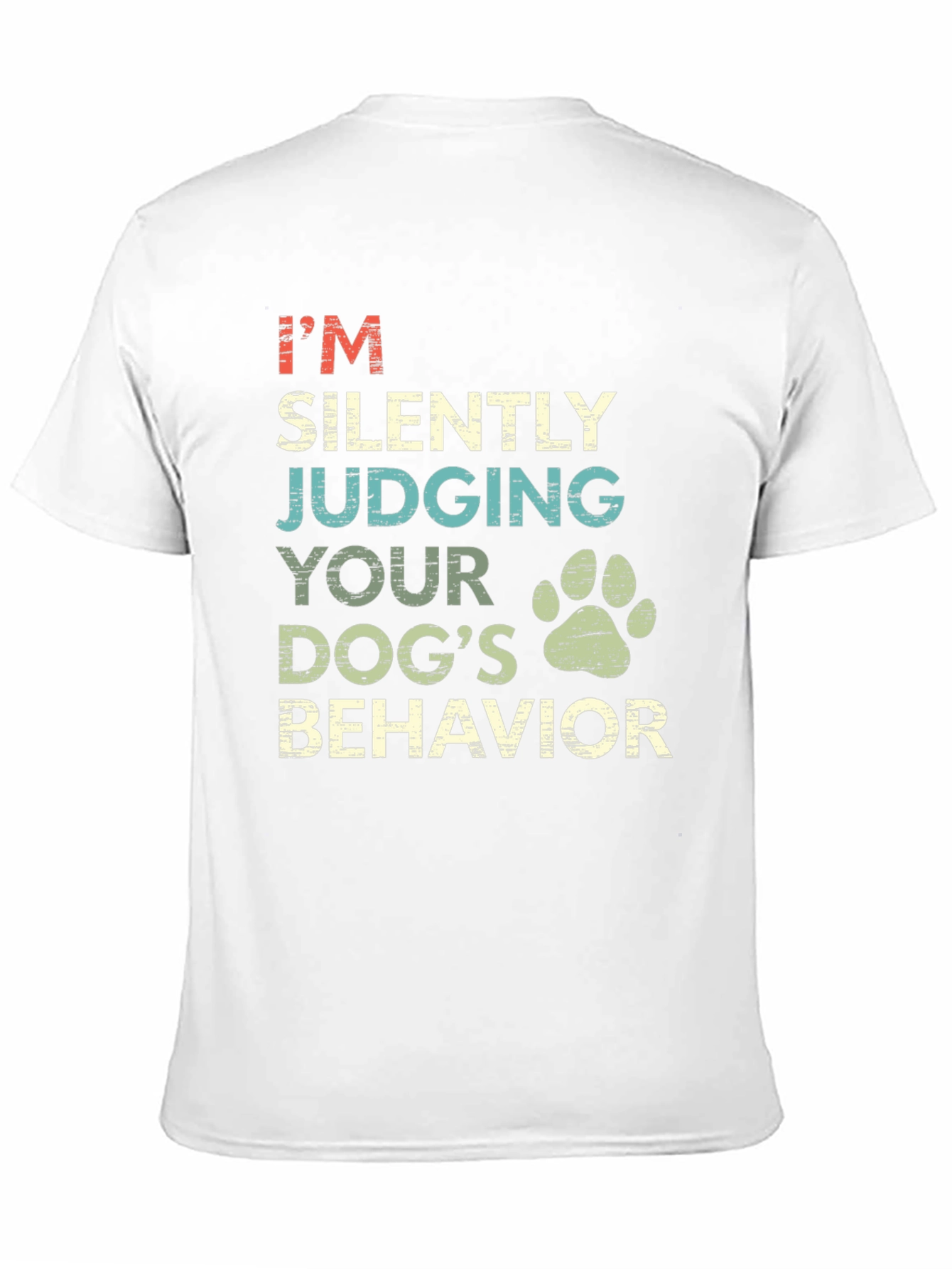 Silently Judging Dog T-Shirt: Dog Lover Tee