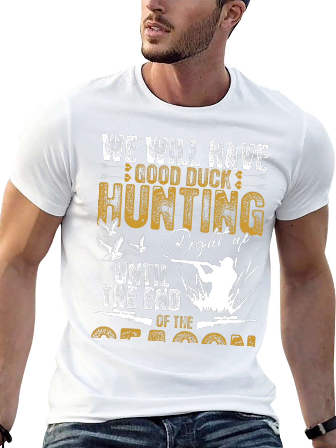 Duck Hunting T-Shirt - Until the End of The