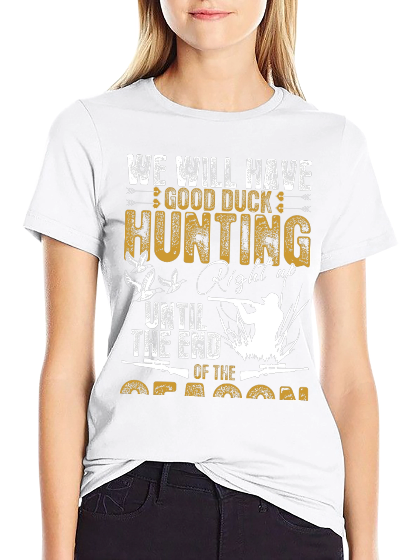Duck Hunting T-Shirt - Until the End of The