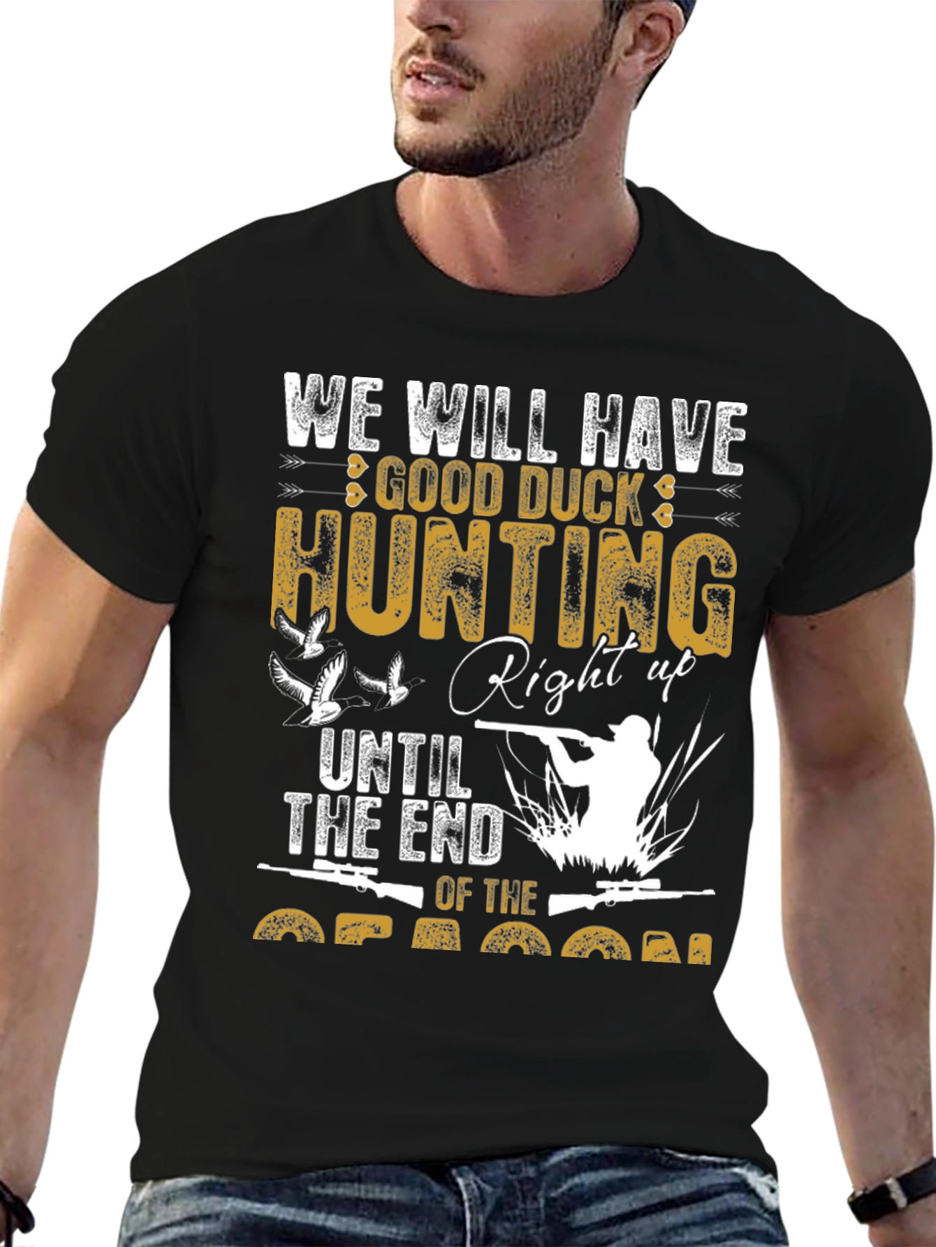 Duck Hunting T-Shirt - Until the End of The