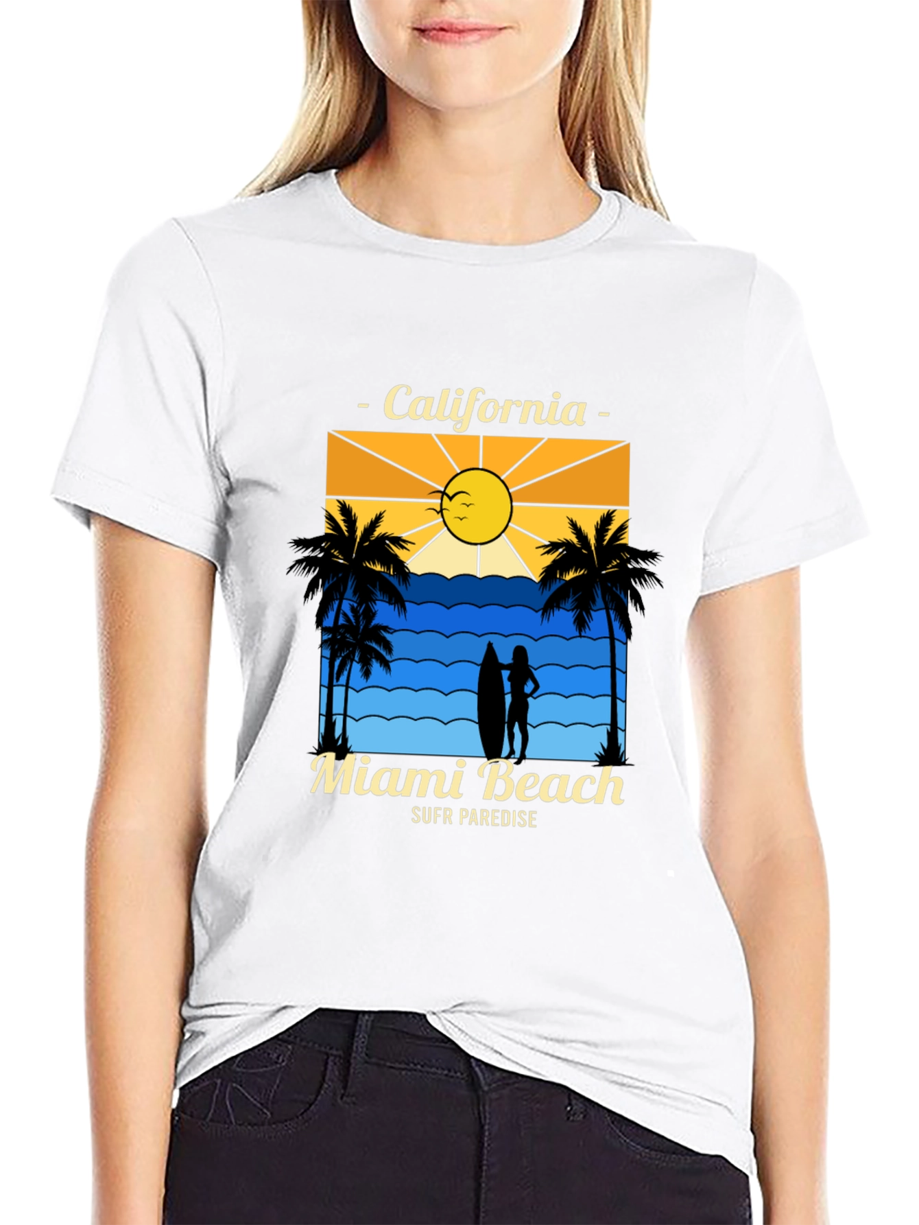 Miami Beach California T-Shirt