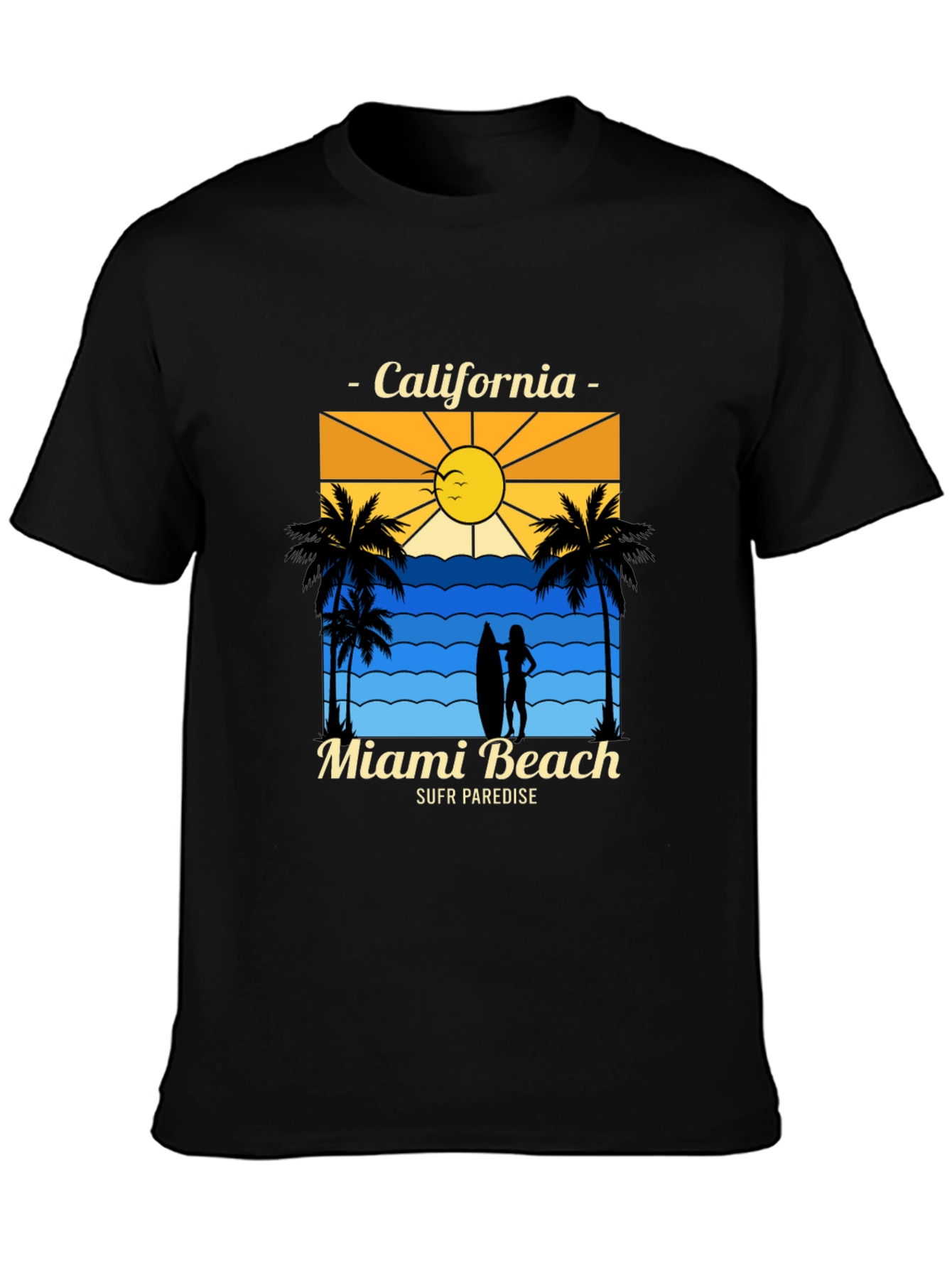 Miami Beach California T-Shirt