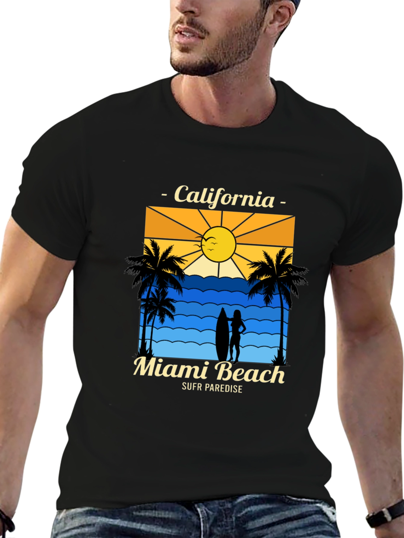 Miami Beach California T-Shirt