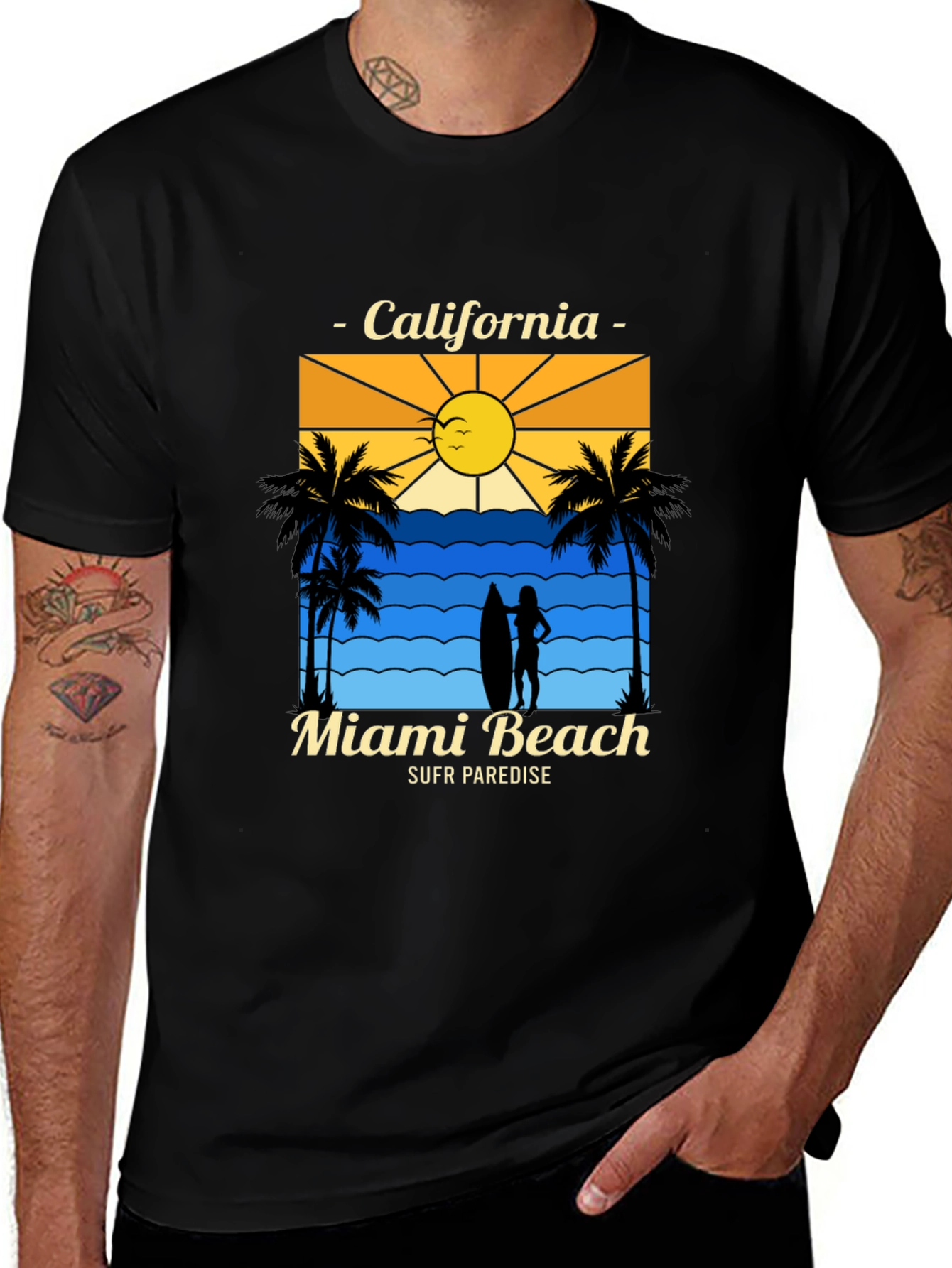 Miami Beach California T-Shirt