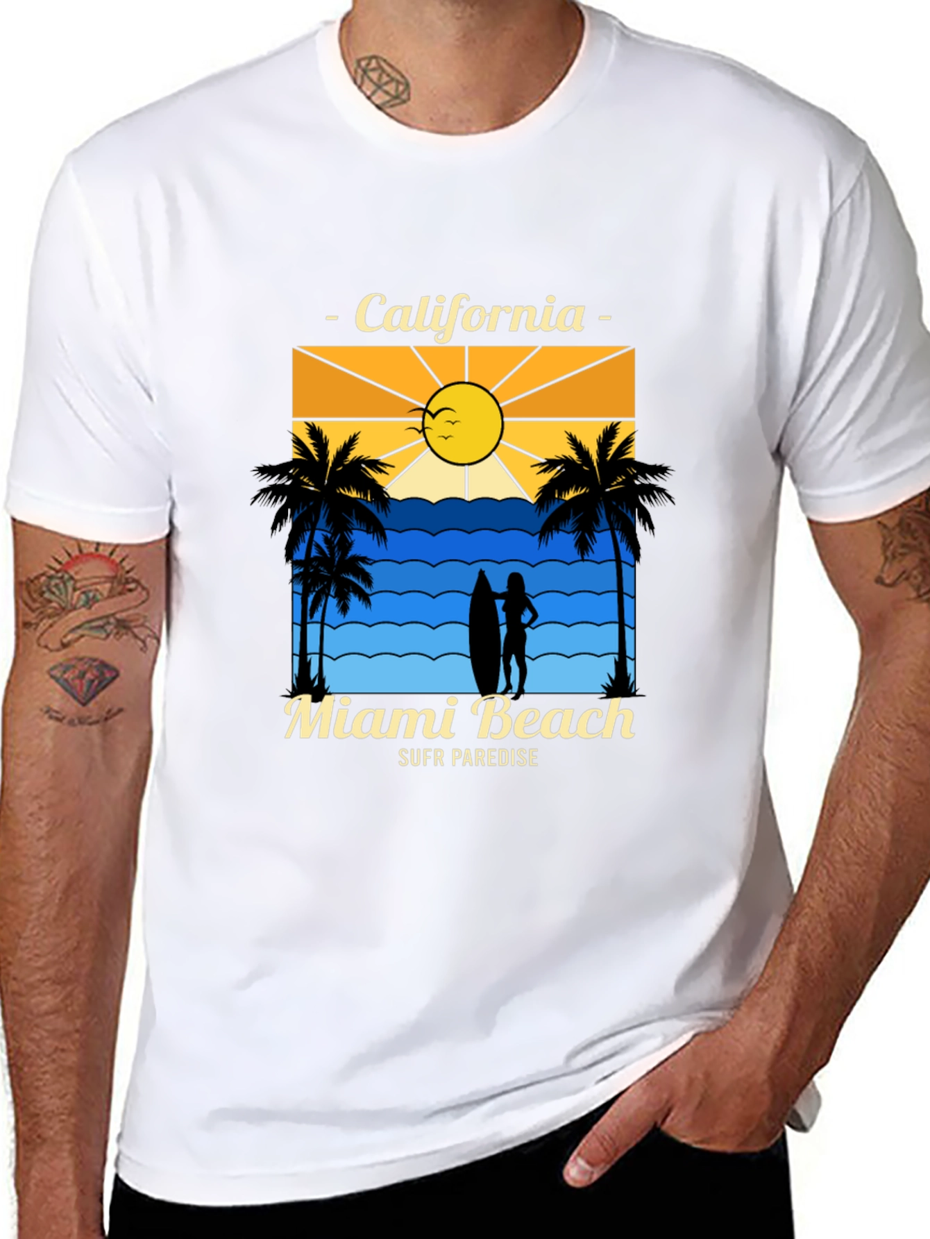 Miami Beach California T-Shirt