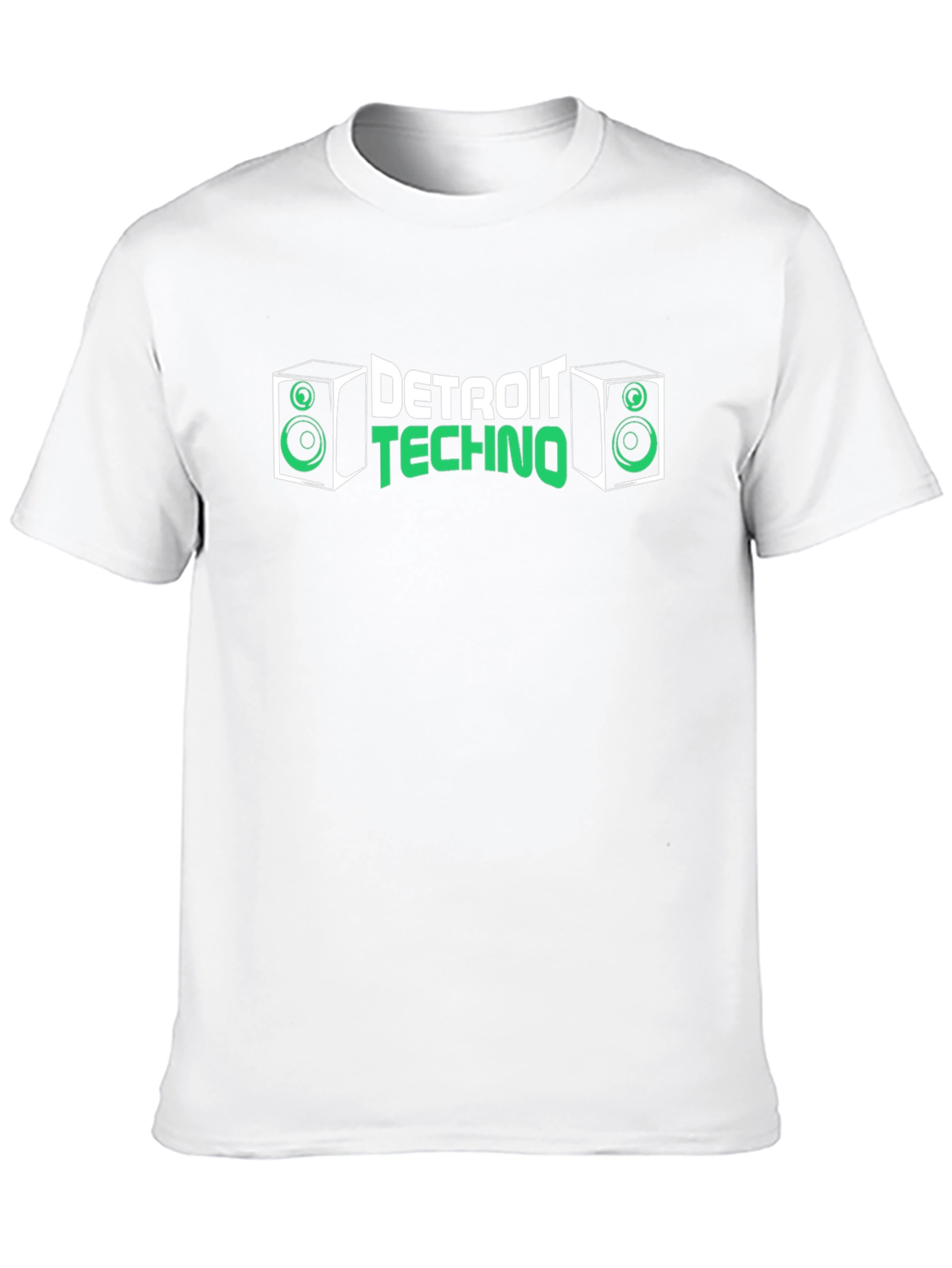 Detroit Techno Graphic T-Shirt Music Lover Tee