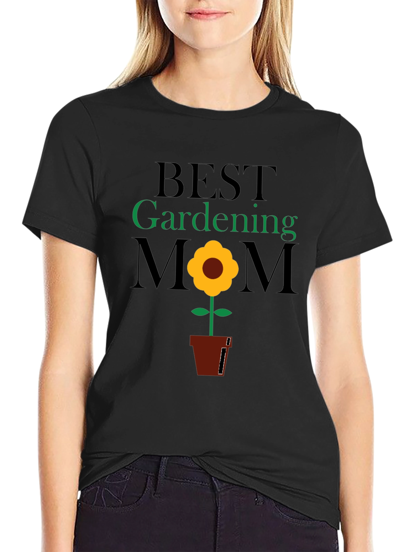 Best Gardening Mom Graphic Tee
