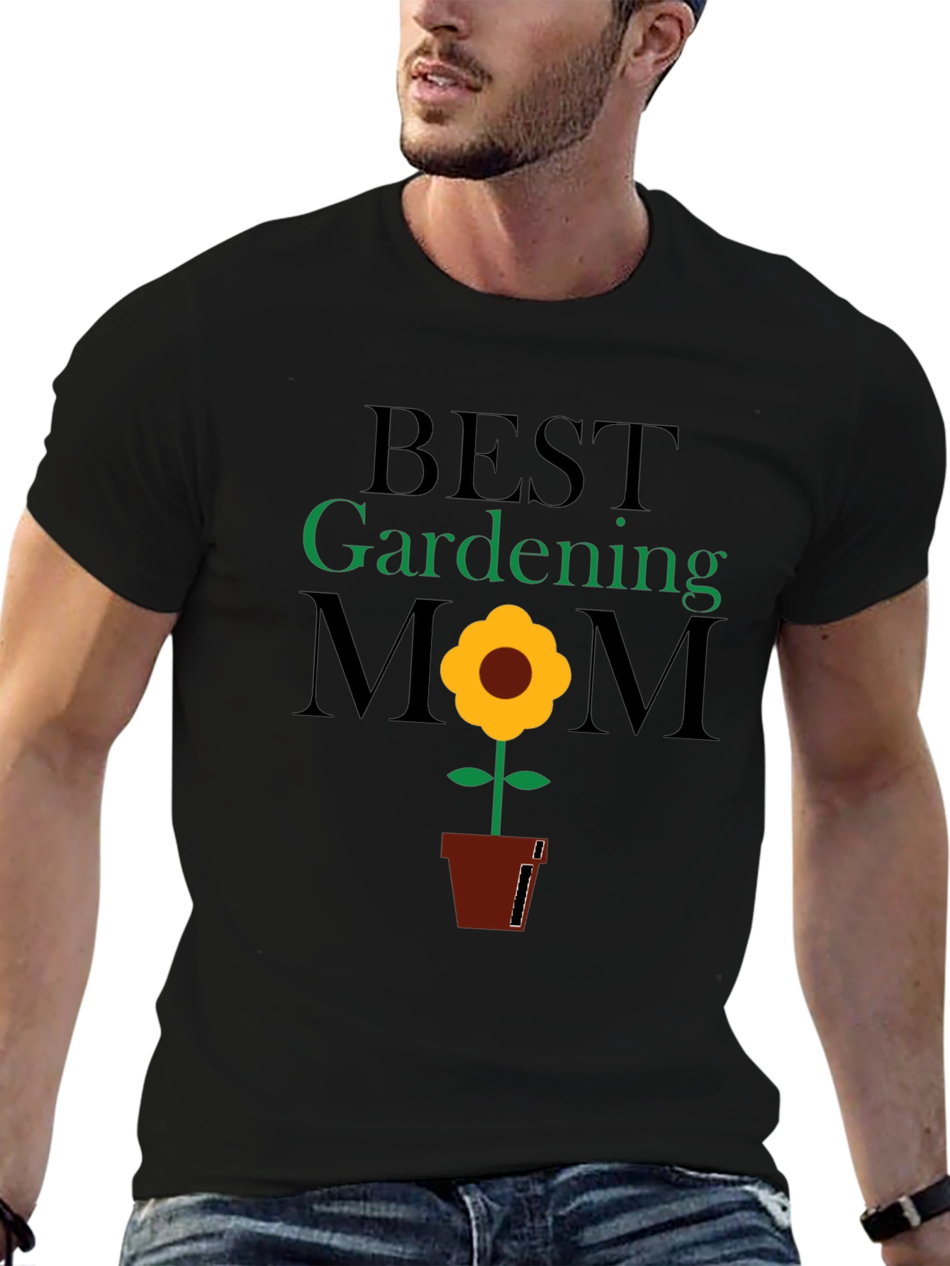 Best Gardening Mom Graphic Tee