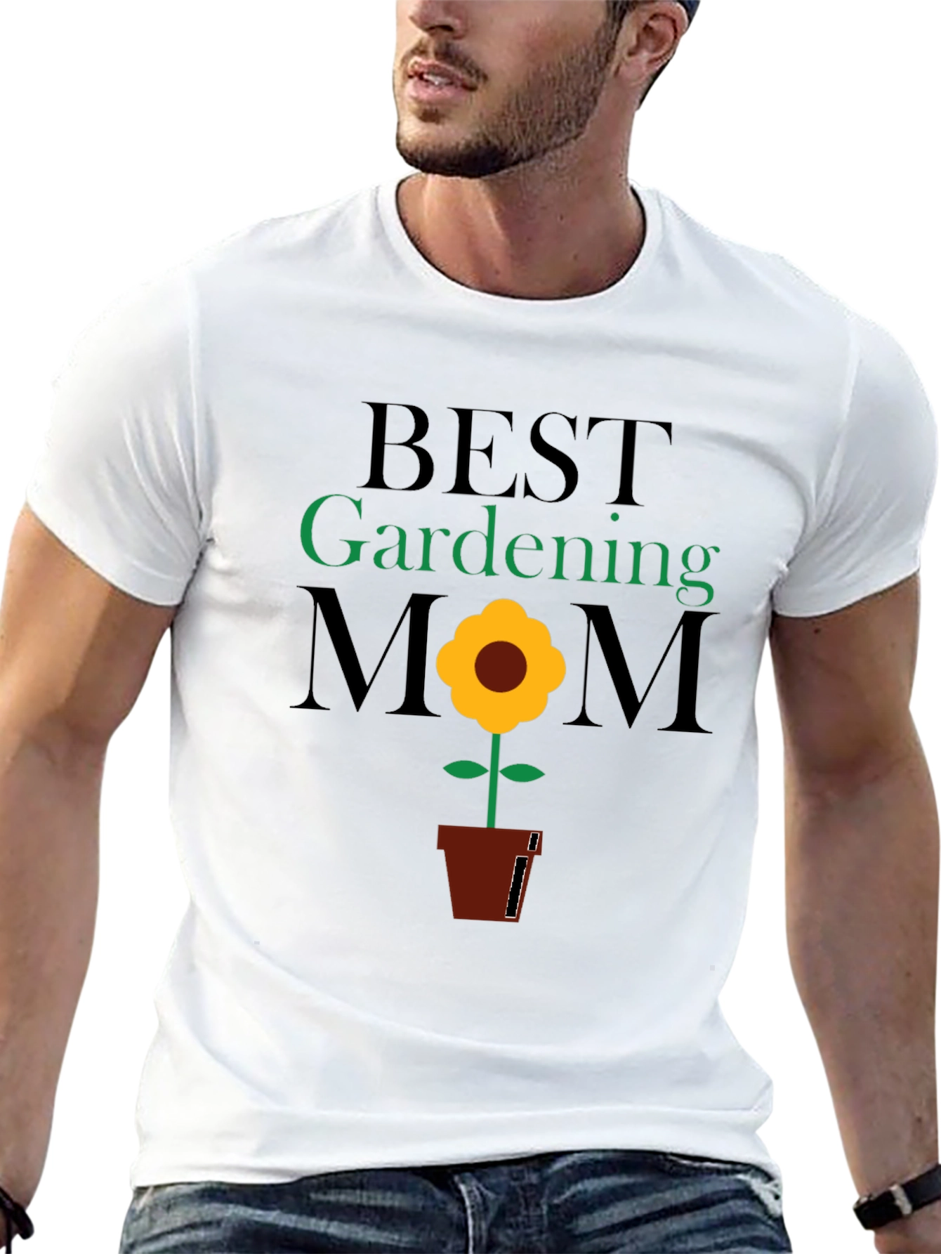 Best Gardening Mom Graphic Tee