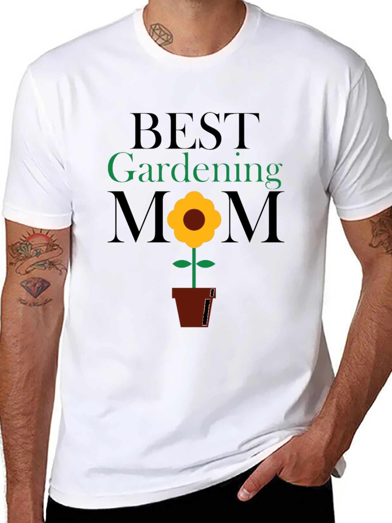 Best Gardening Mom Graphic Tee