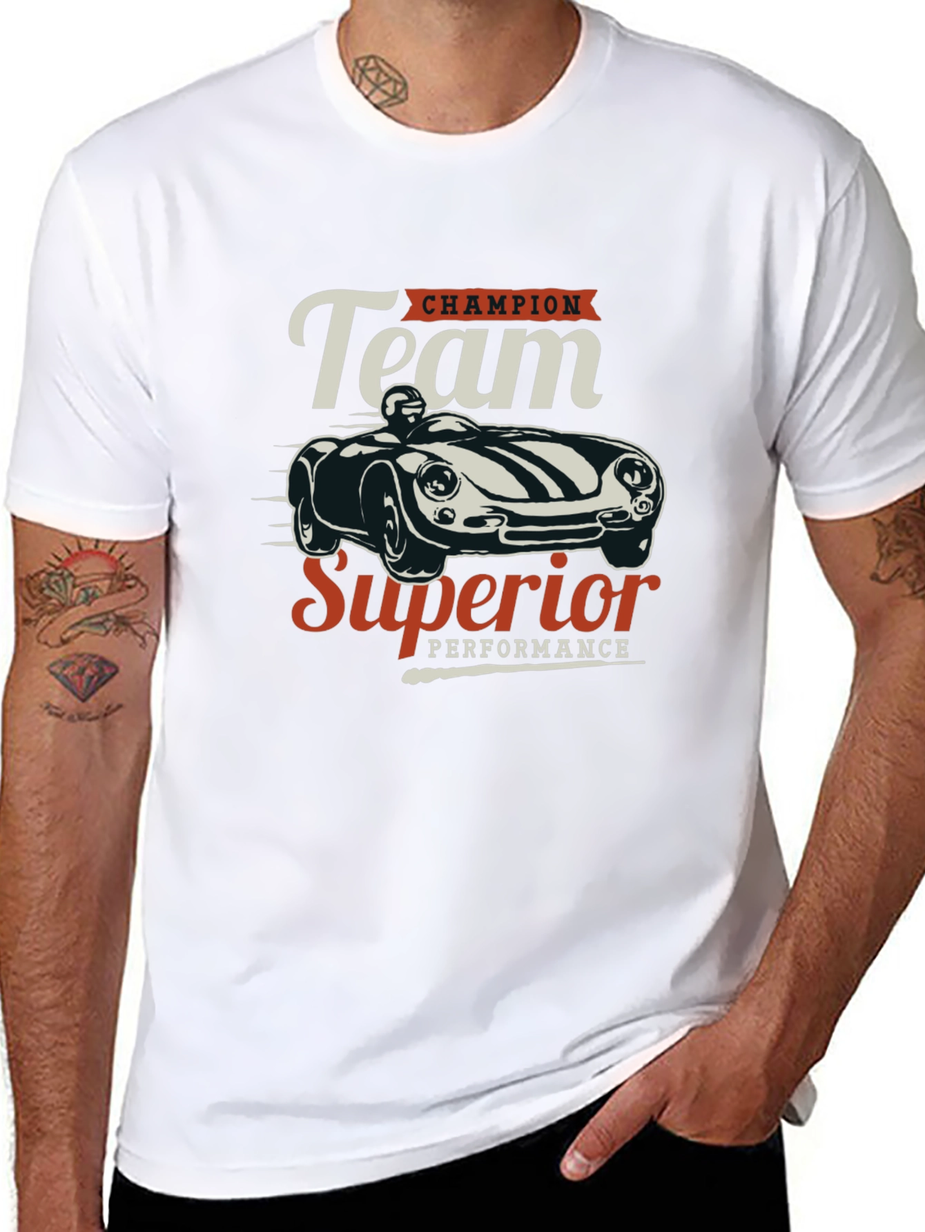 Team Champion Superior Performance Black T-Shirt