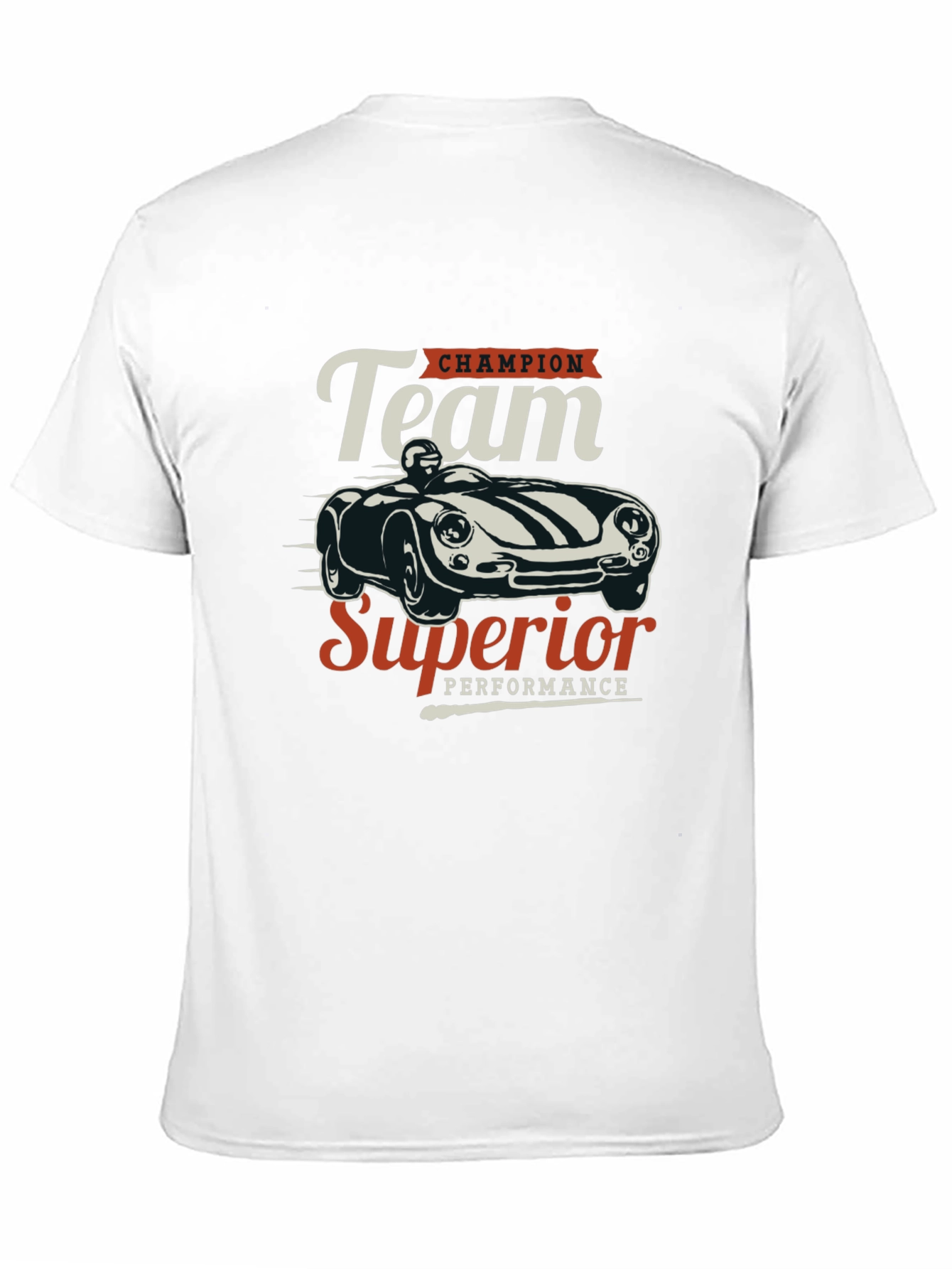 Team Champion Superior Performance Black T-Shirt