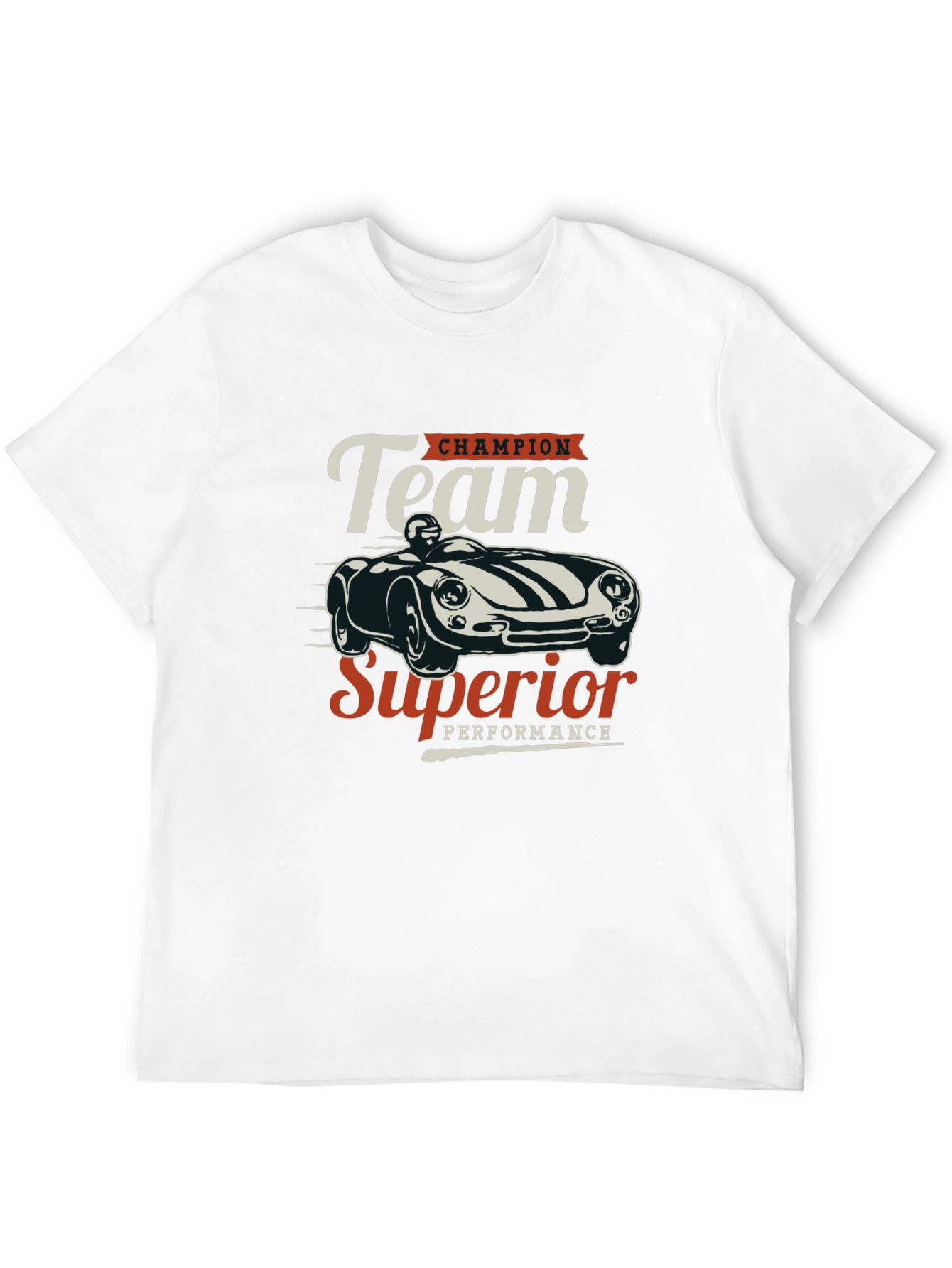 Team Champion Superior Performance Black T-Shirt