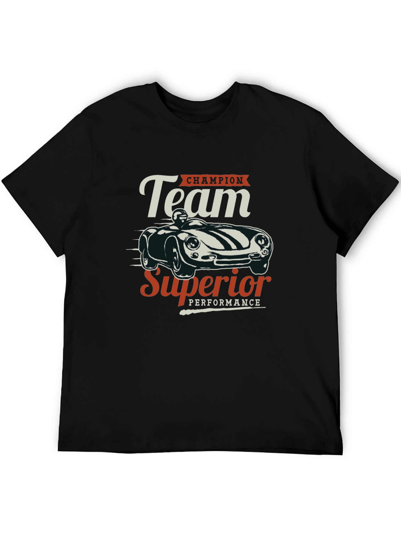 Team Champion Superior Performance Black T-Shirt