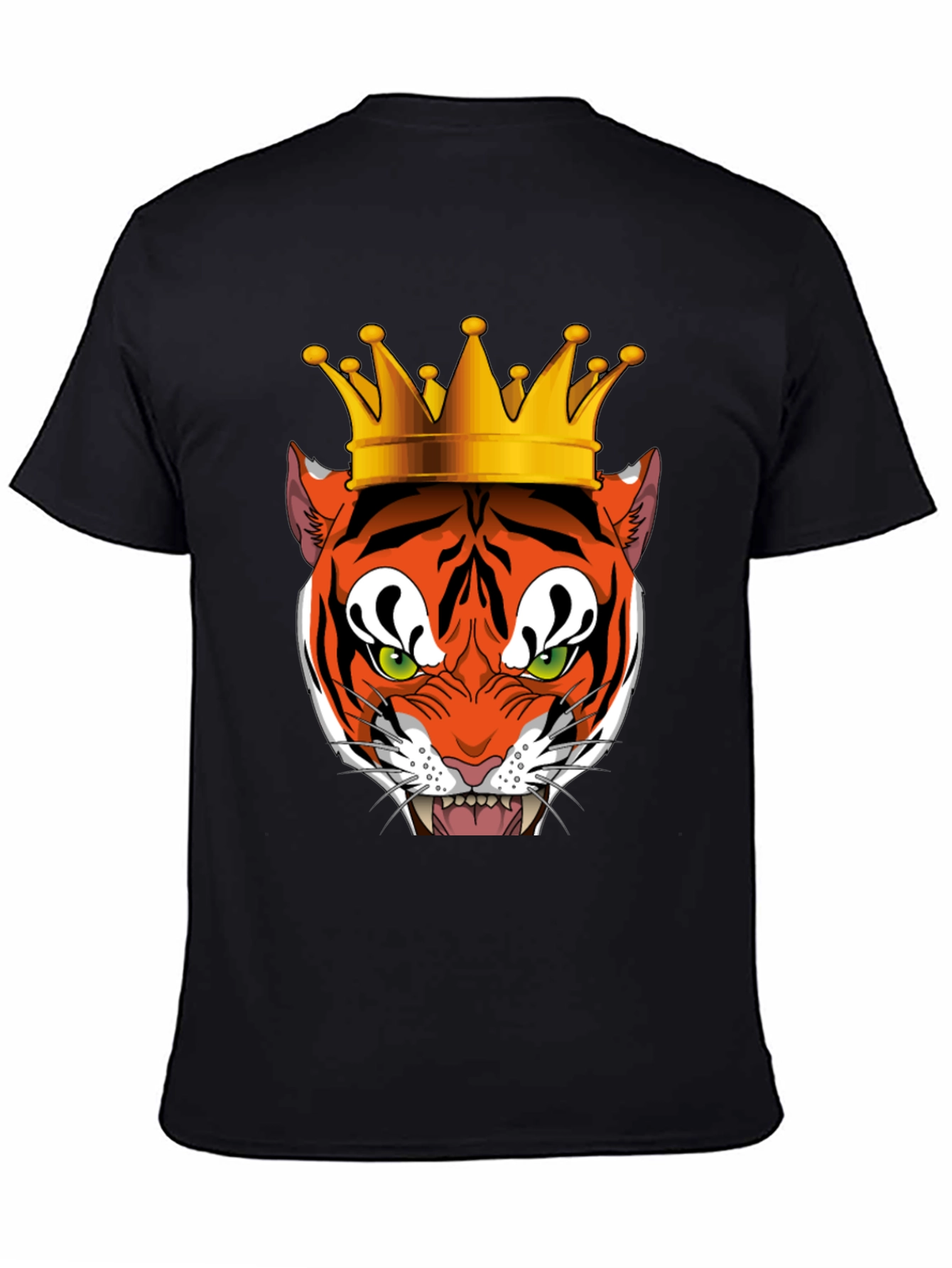 Tiger King Graphic Tee - Mens Black T-Shirt