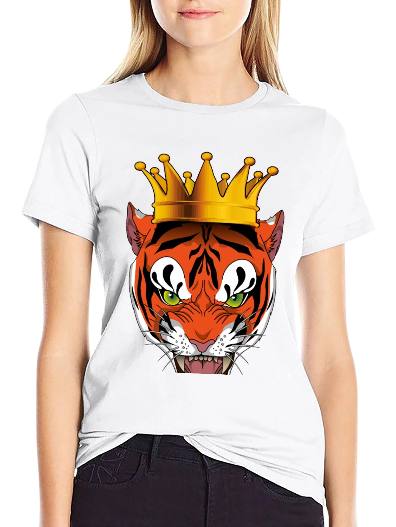 Tiger King Graphic Tee - Mens Black T-Shirt
