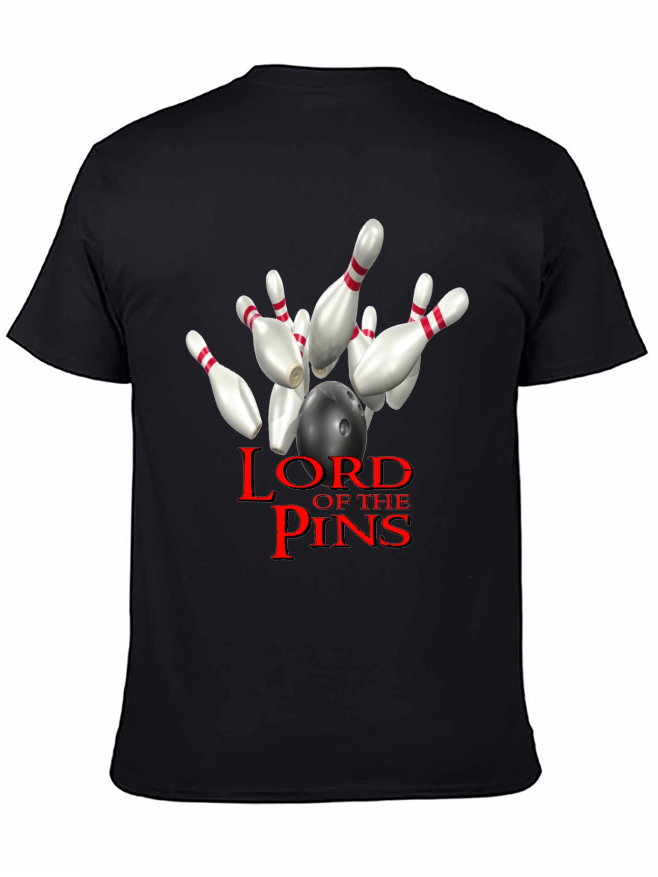 Lord of the Pins Bowling T-Shirt