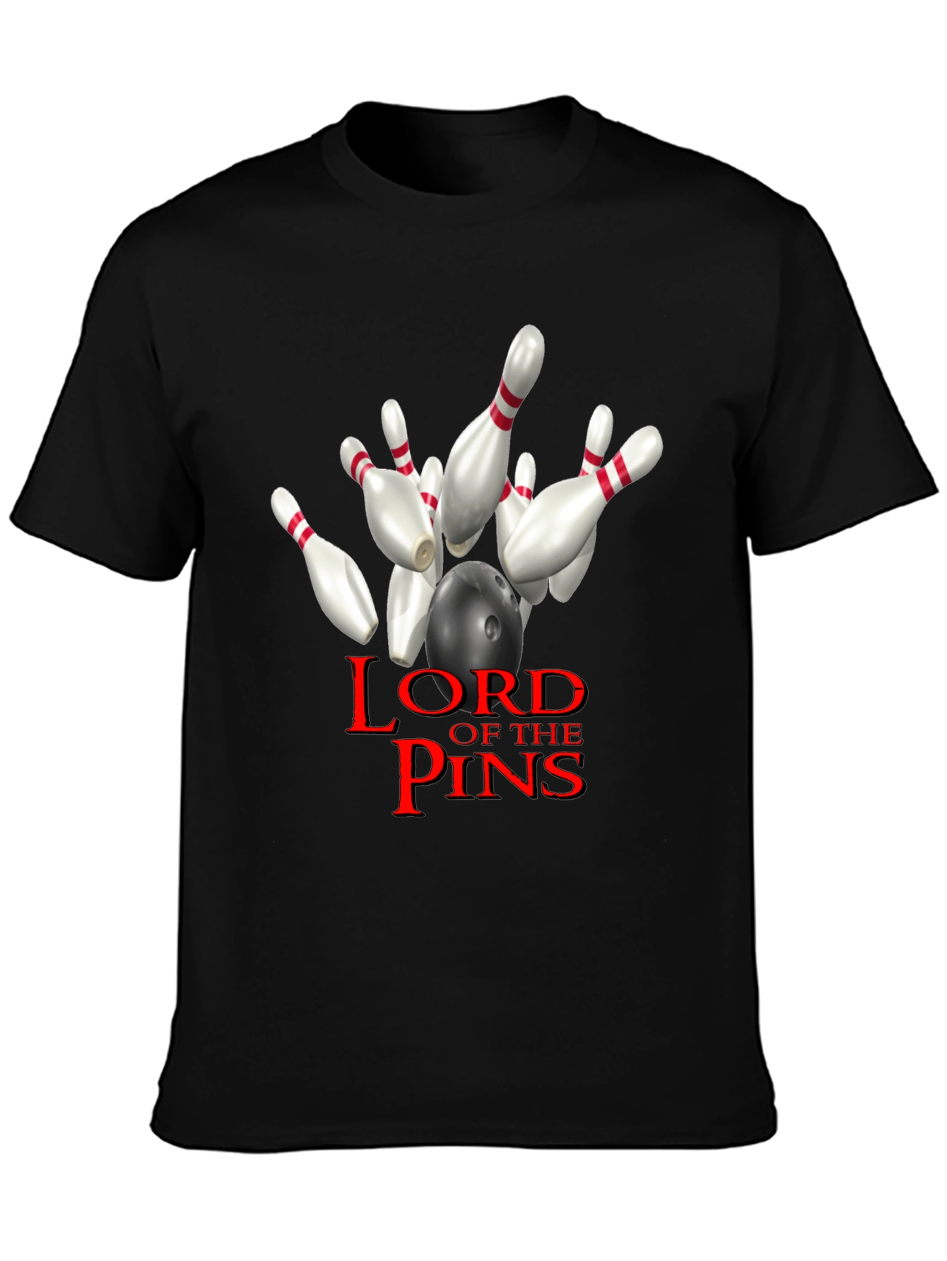 Lord of the Pins Bowling T-Shirt