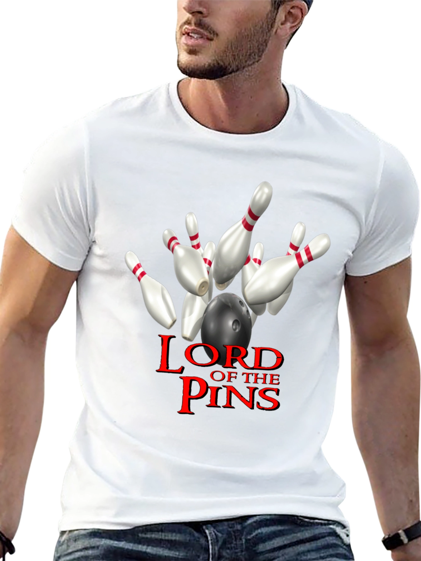 Lord of the Pins Bowling T-Shirt