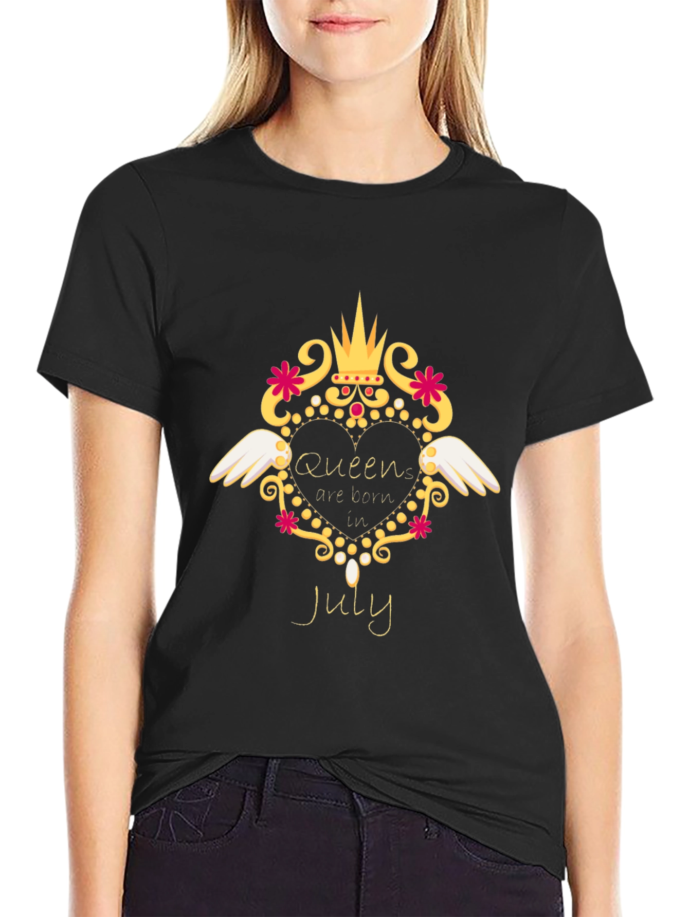 Queens Born in July T-Shirt