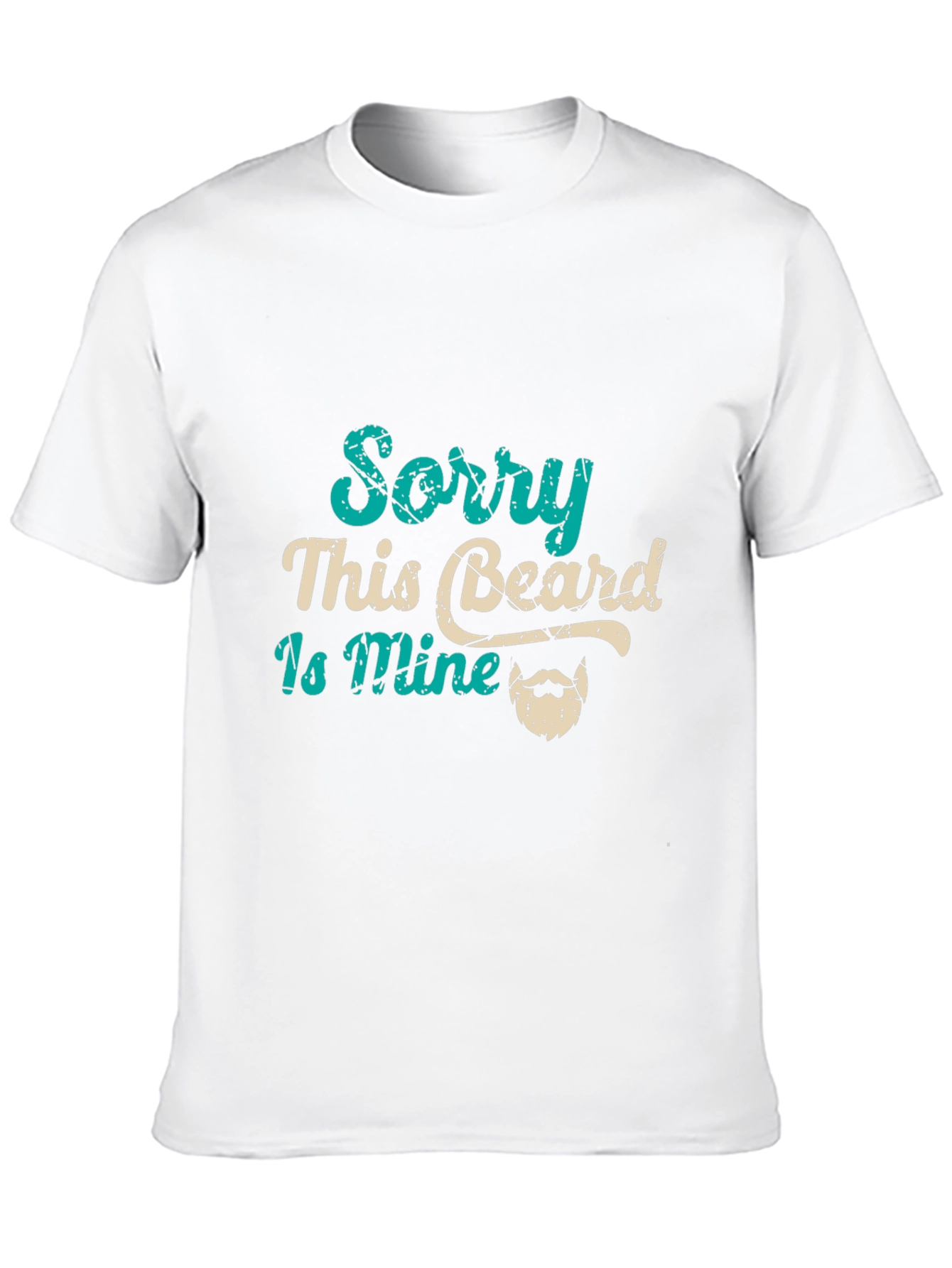 Sorry This Beard Is Mine Graphic Tee