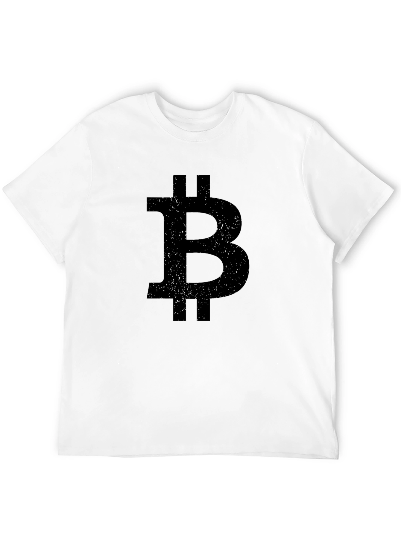 Bitcoin Logo Black T-Shirt Crypto Currency Tee