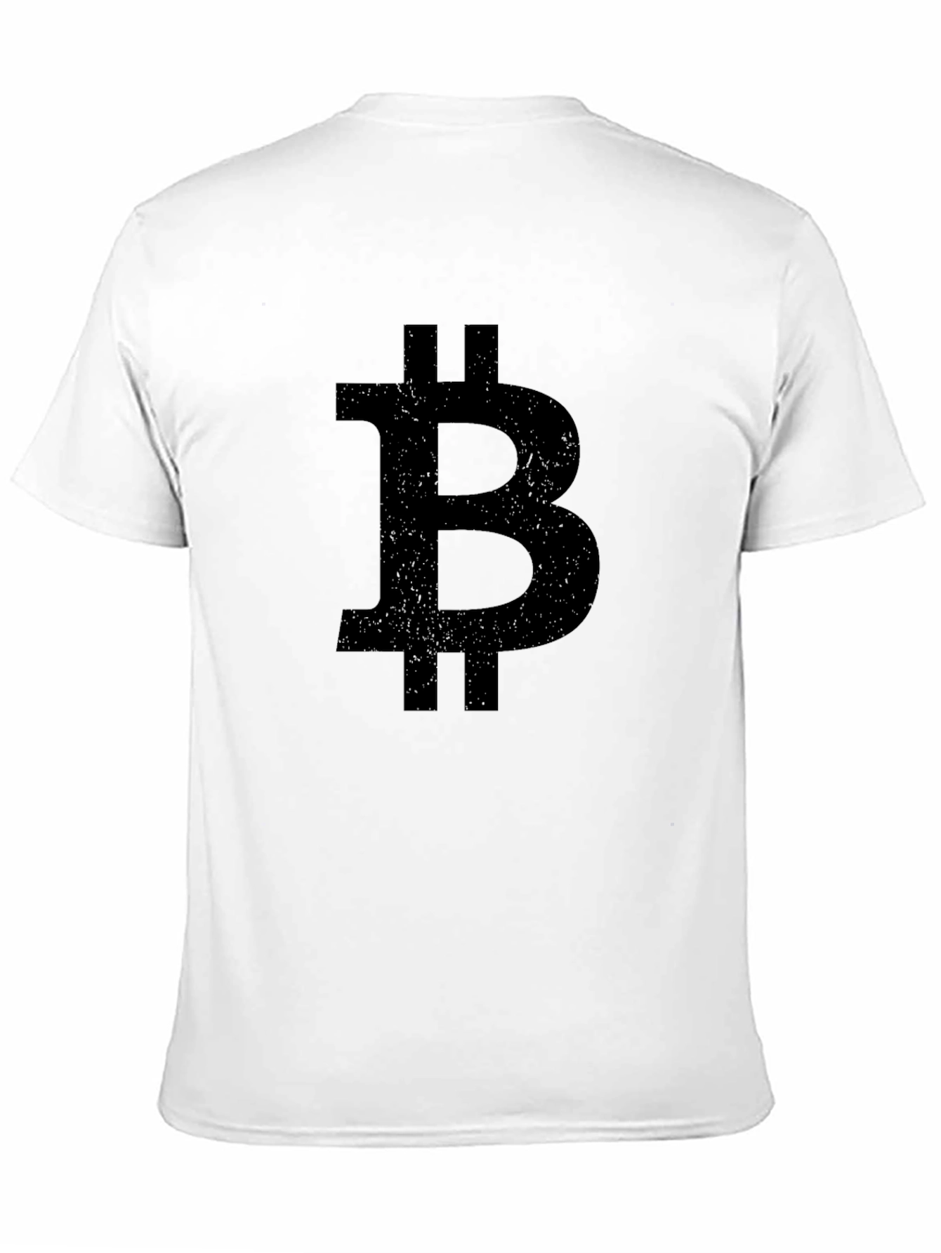 Bitcoin Logo Black T-Shirt Crypto Currency Tee
