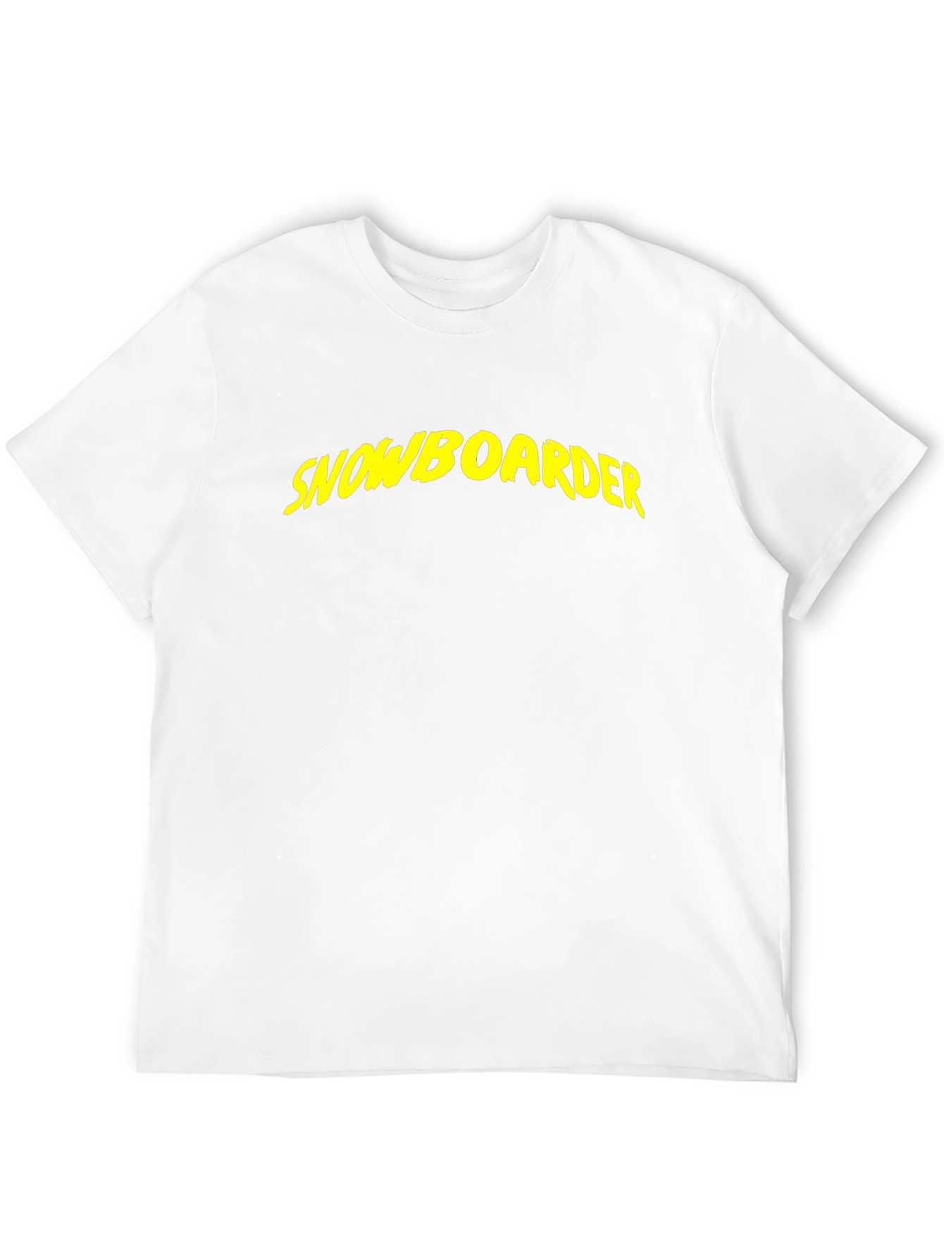 Snowboarder Black T-Shirt