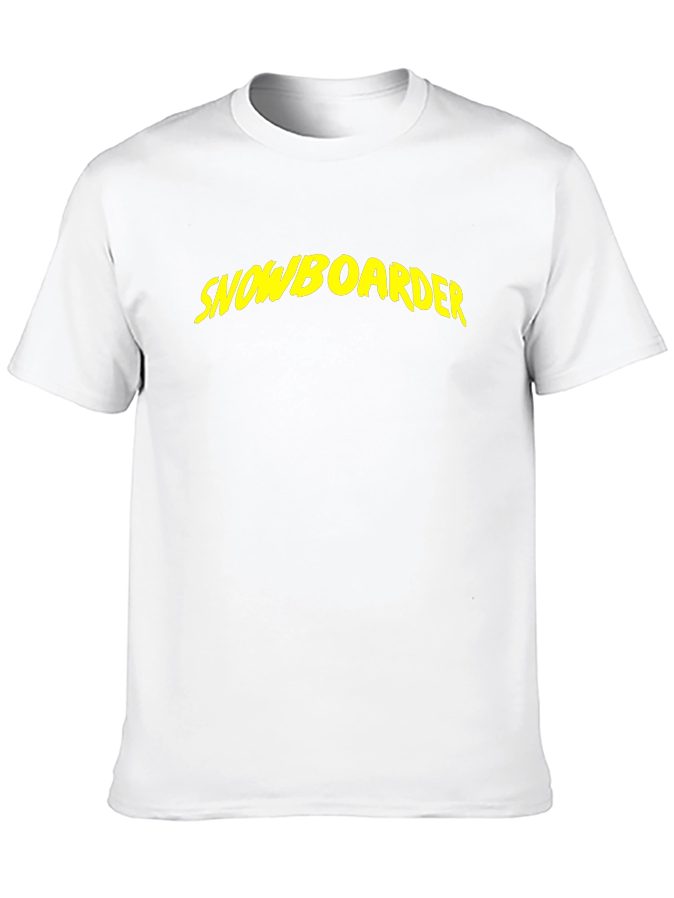Snowboarder Black T-Shirt