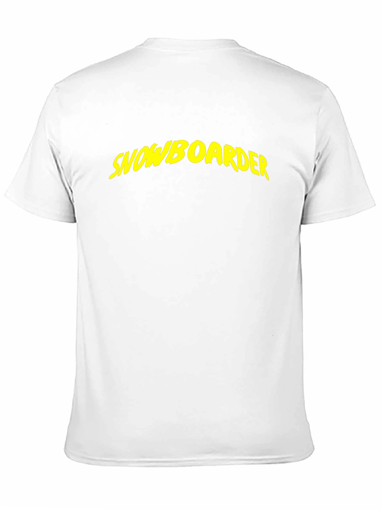 Snowboarder Black T-Shirt