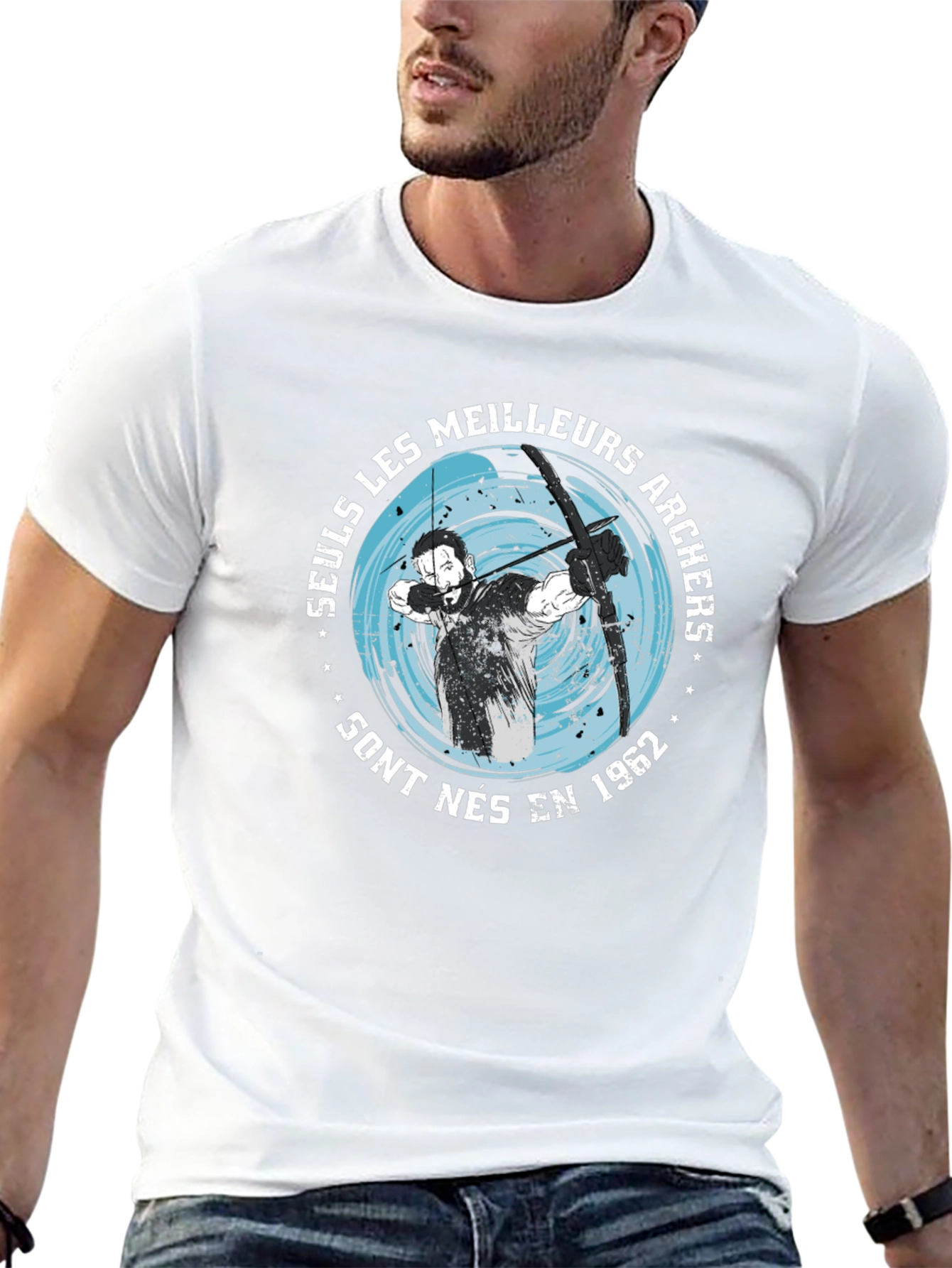 Archers Born in 1962 Black T-Shirt