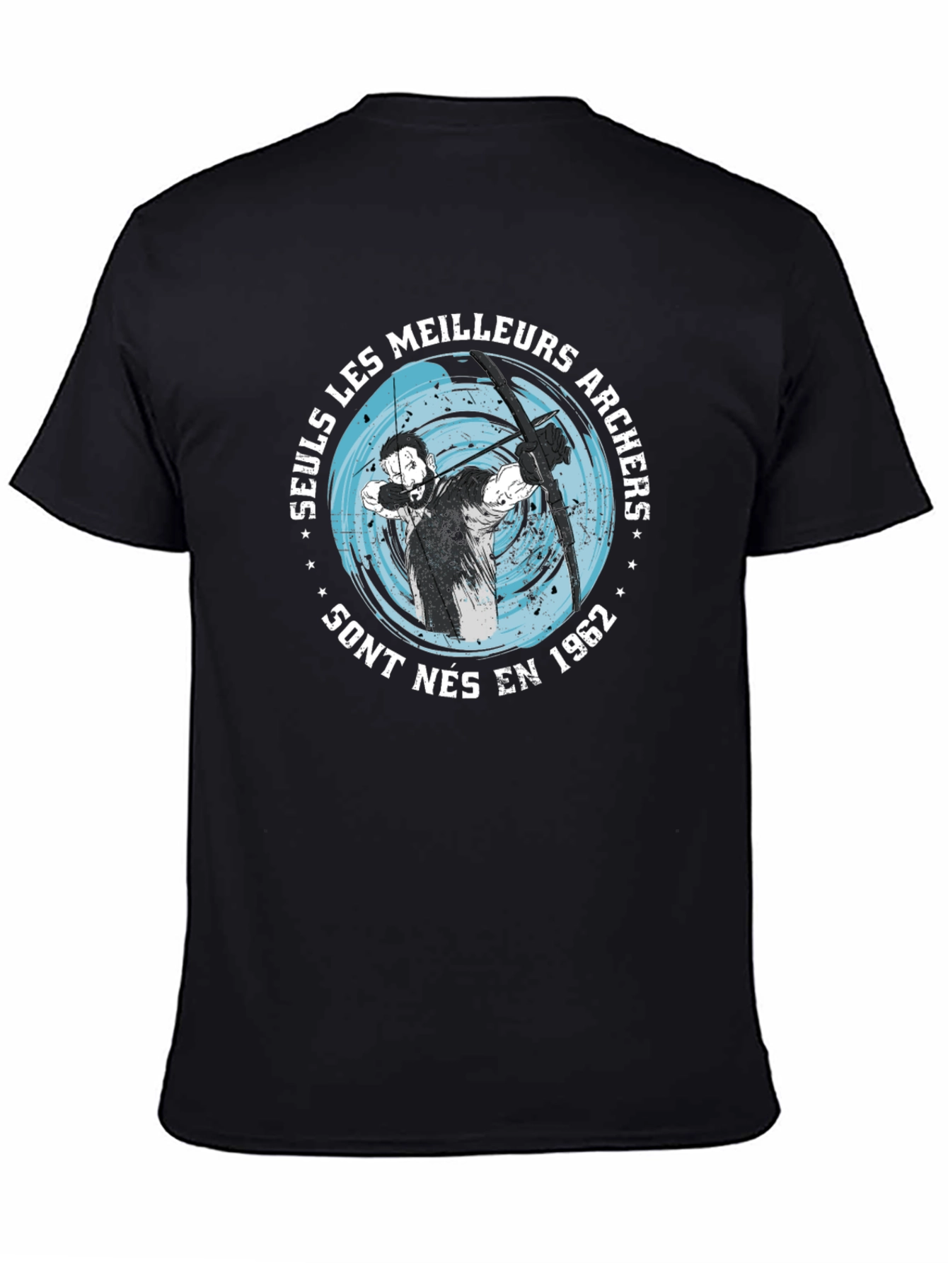 Archers Born in 1962 Black T-Shirt