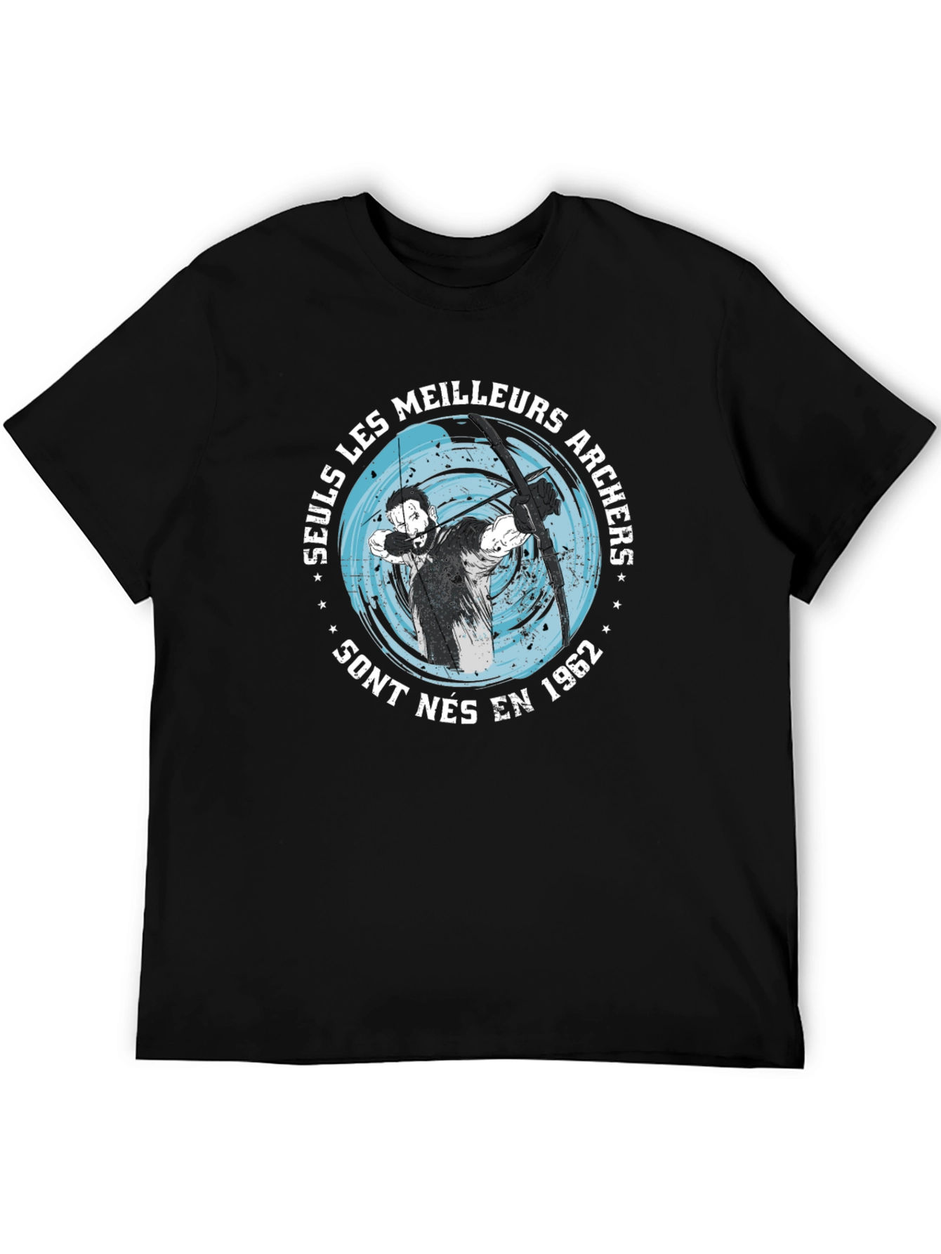 Archers Born in 1962 Black T-Shirt