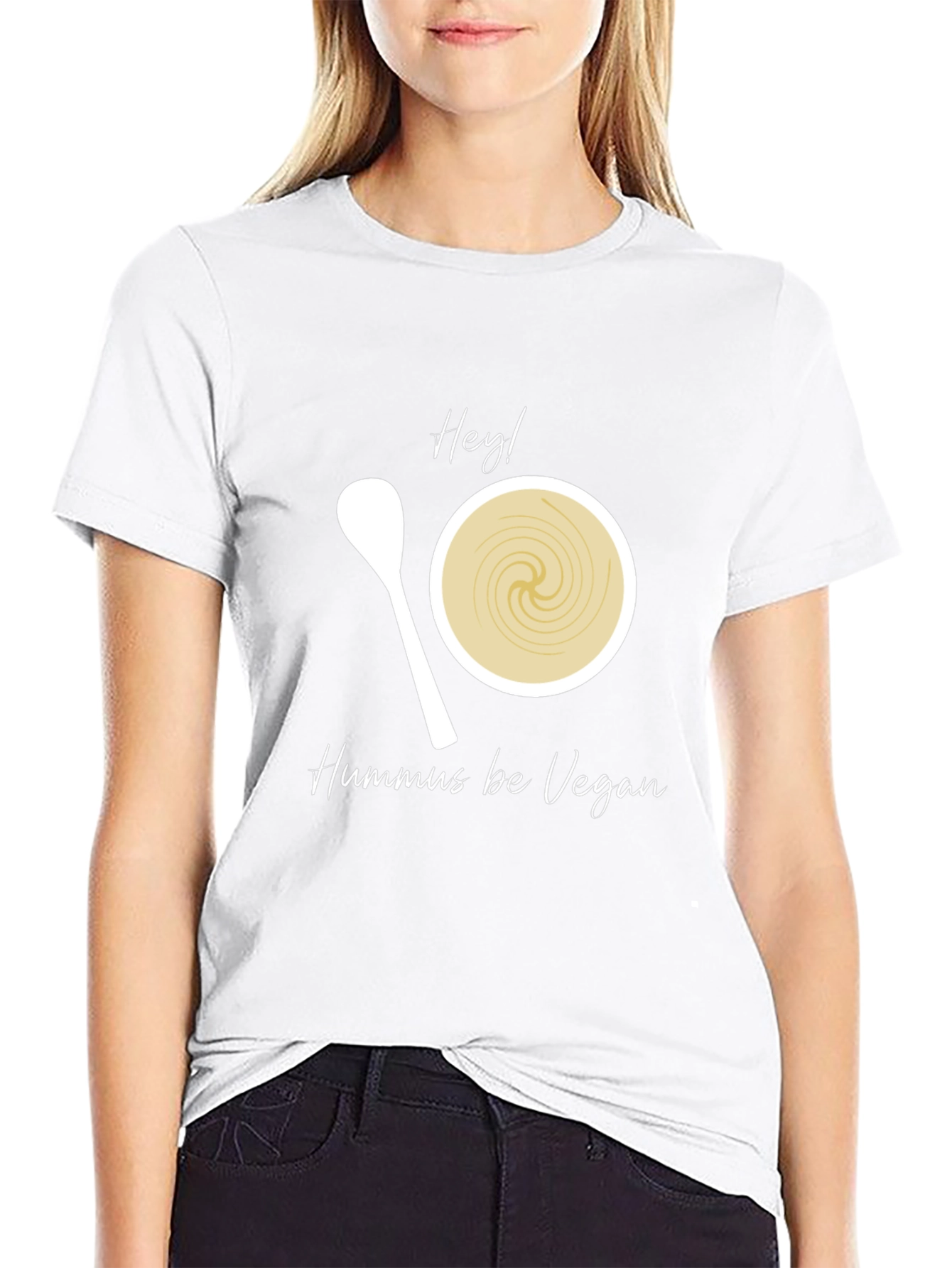 Hummus Be Vegan Graphic Tee