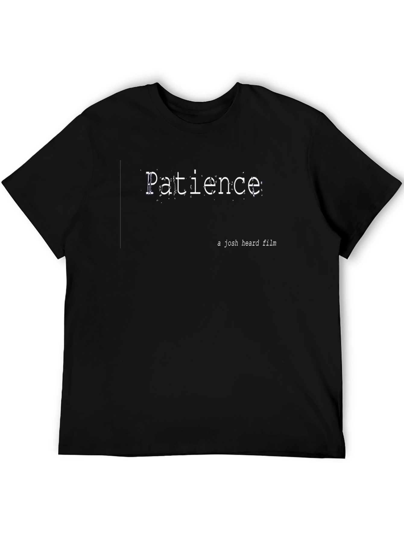 Patience Movie Black Graphic Tee