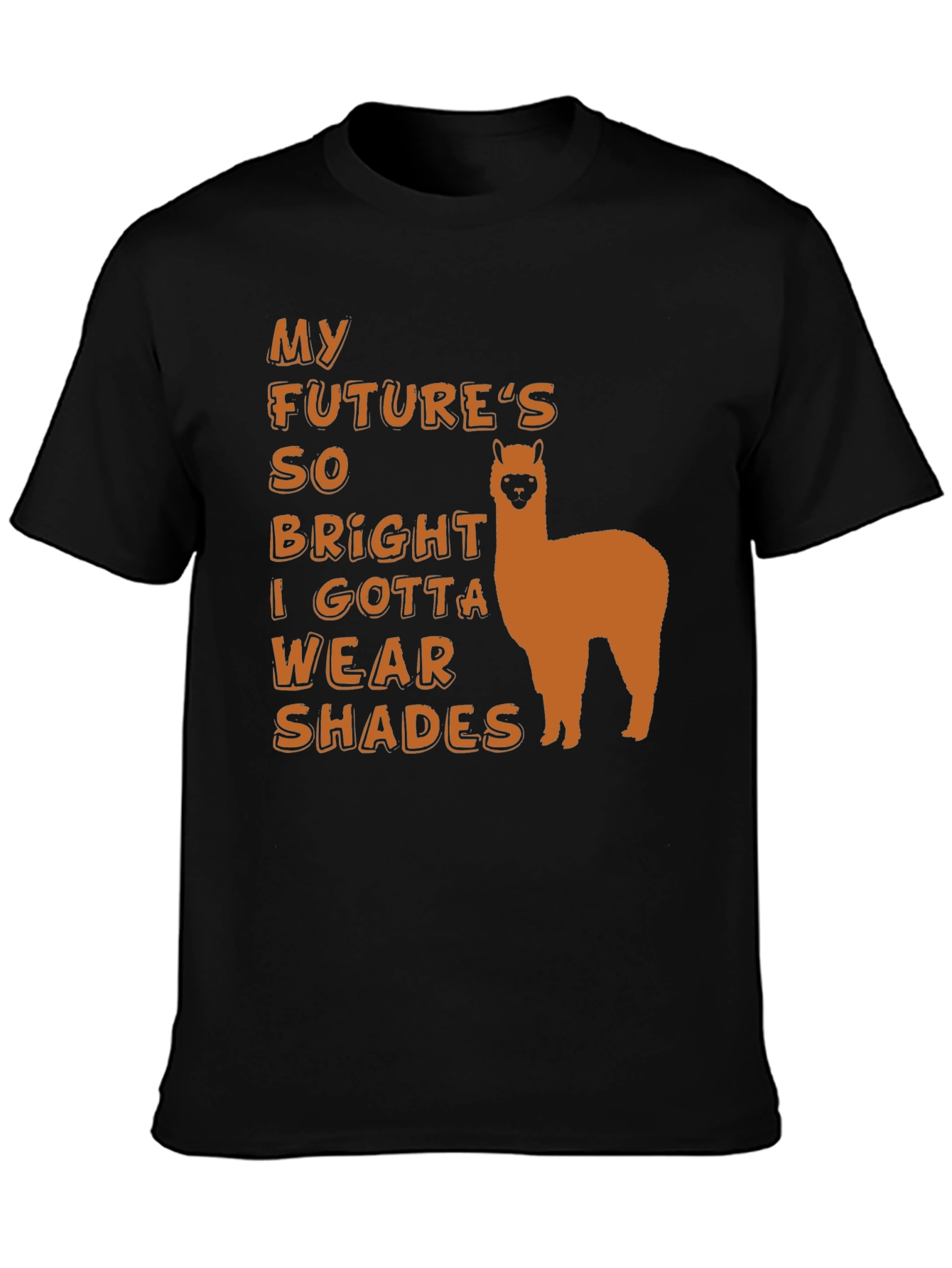 My Futures So Bright Alpaca T-Shirt