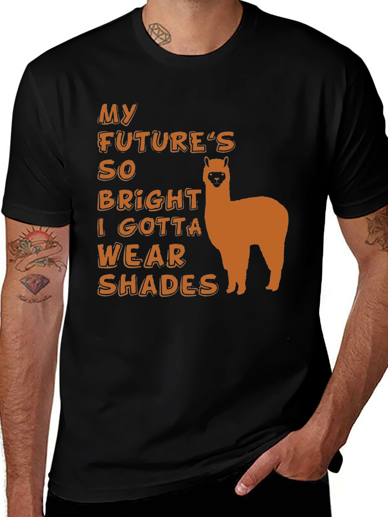 My Futures So Bright Alpaca T-Shirt