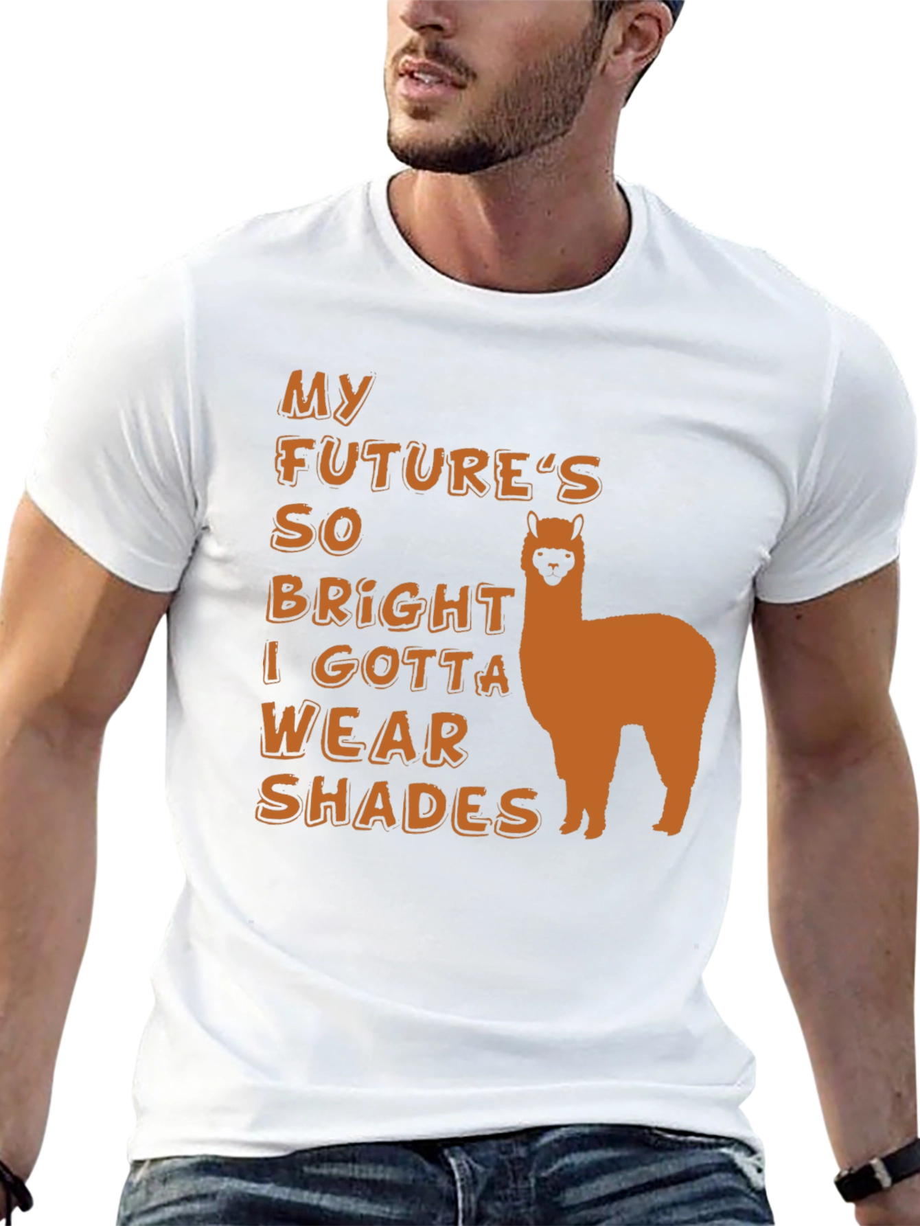 My Futures So Bright Alpaca T-Shirt