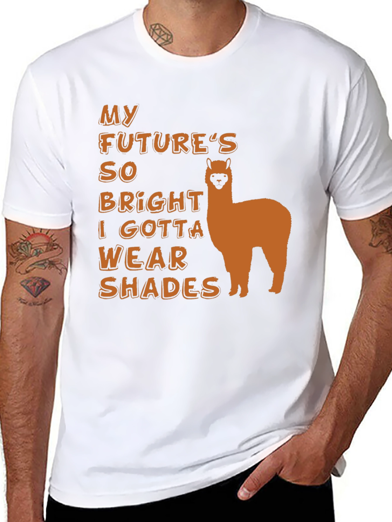 My Futures So Bright Alpaca T-Shirt