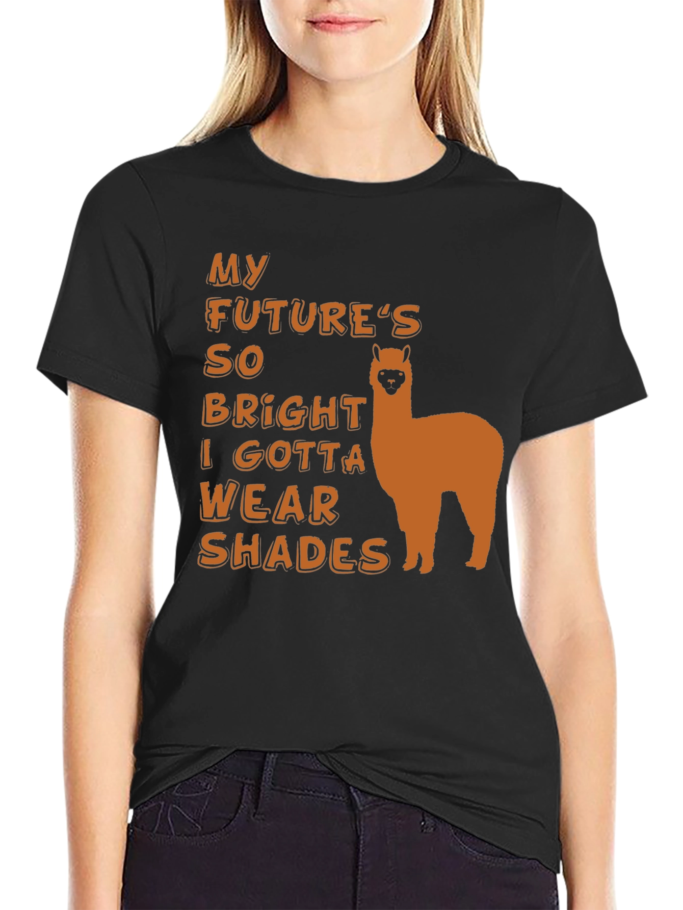 My Futures So Bright Alpaca T-Shirt