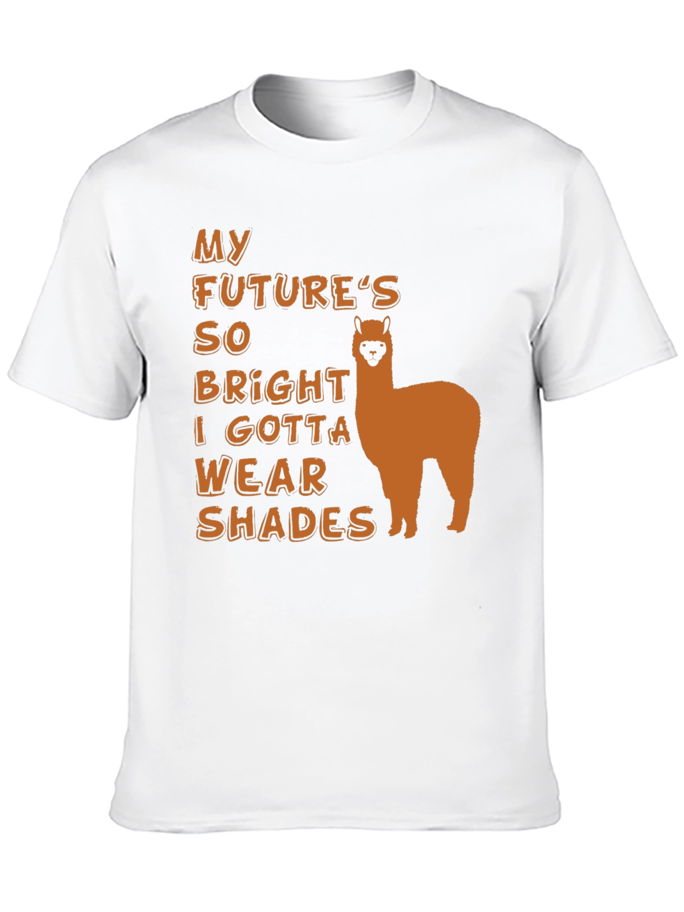 My Futures So Bright Alpaca T-Shirt
