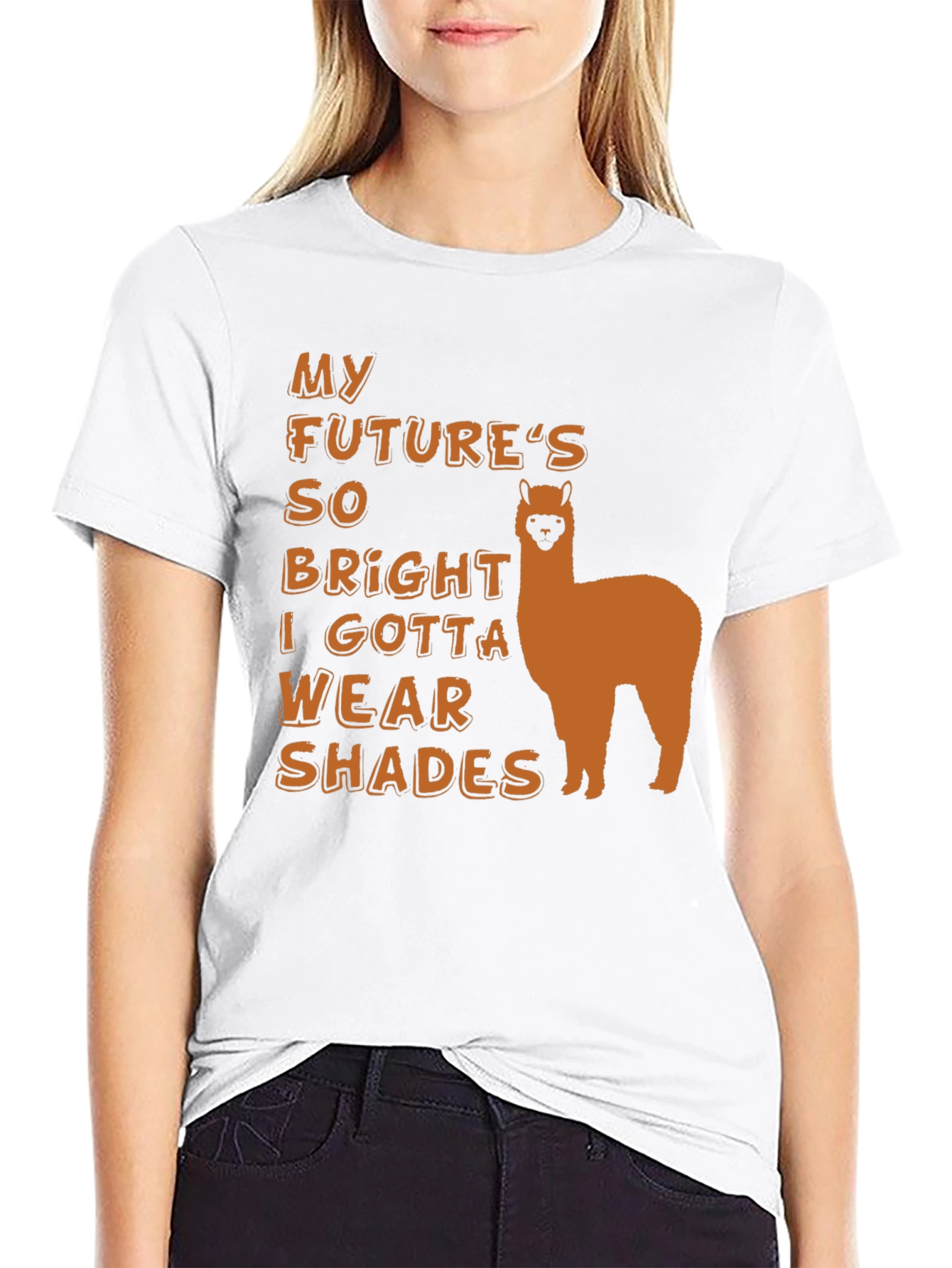 My Futures So Bright Alpaca T-Shirt