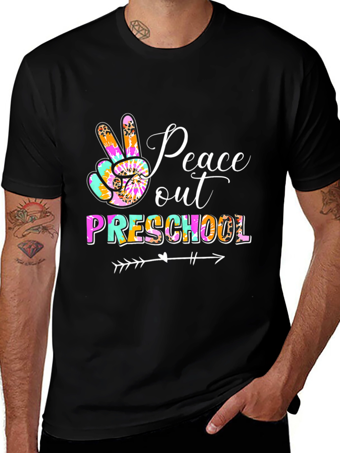 Peace Out Preschool T-Shirt