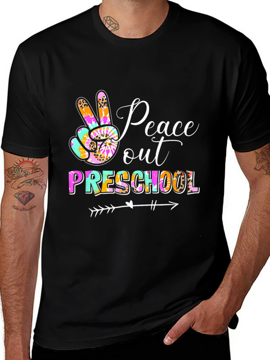Peace Out Preschool T-Shirt