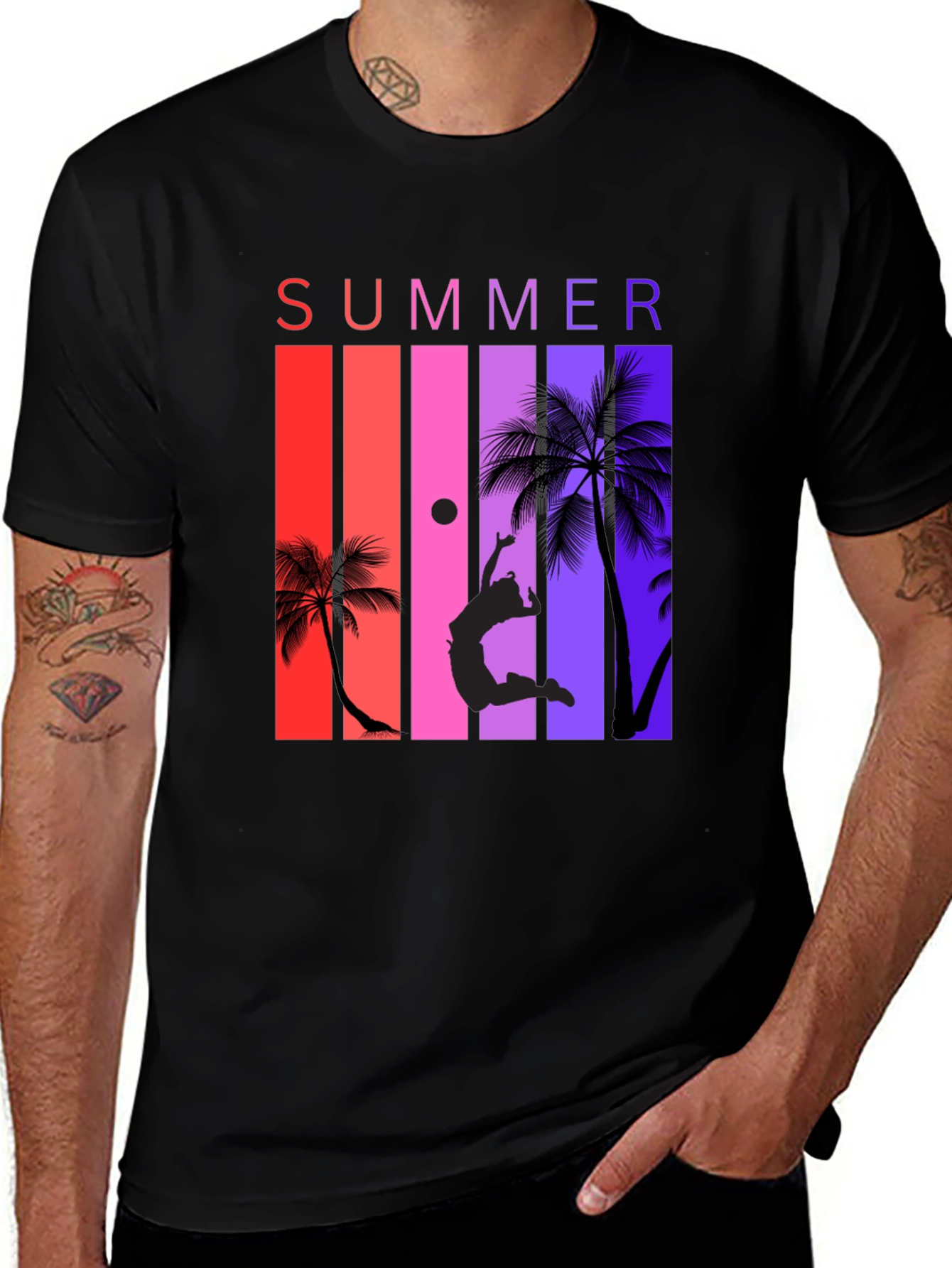Summer Beach Volleyball T-Shirt