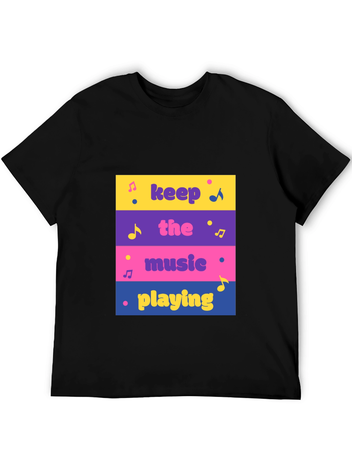 Keep The Music Playing Graphic Tee