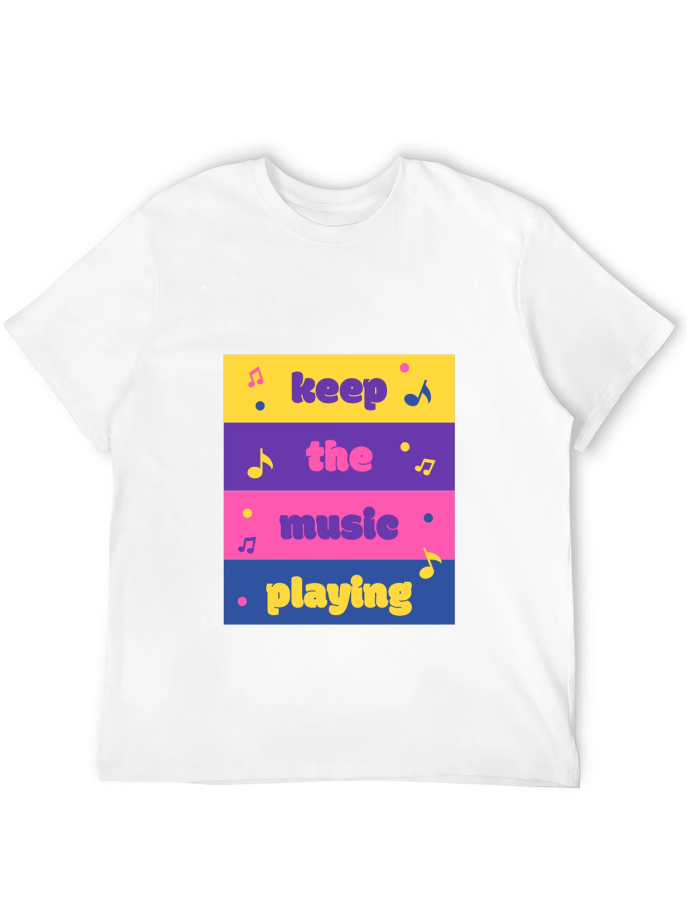Keep The Music Playing Graphic Tee