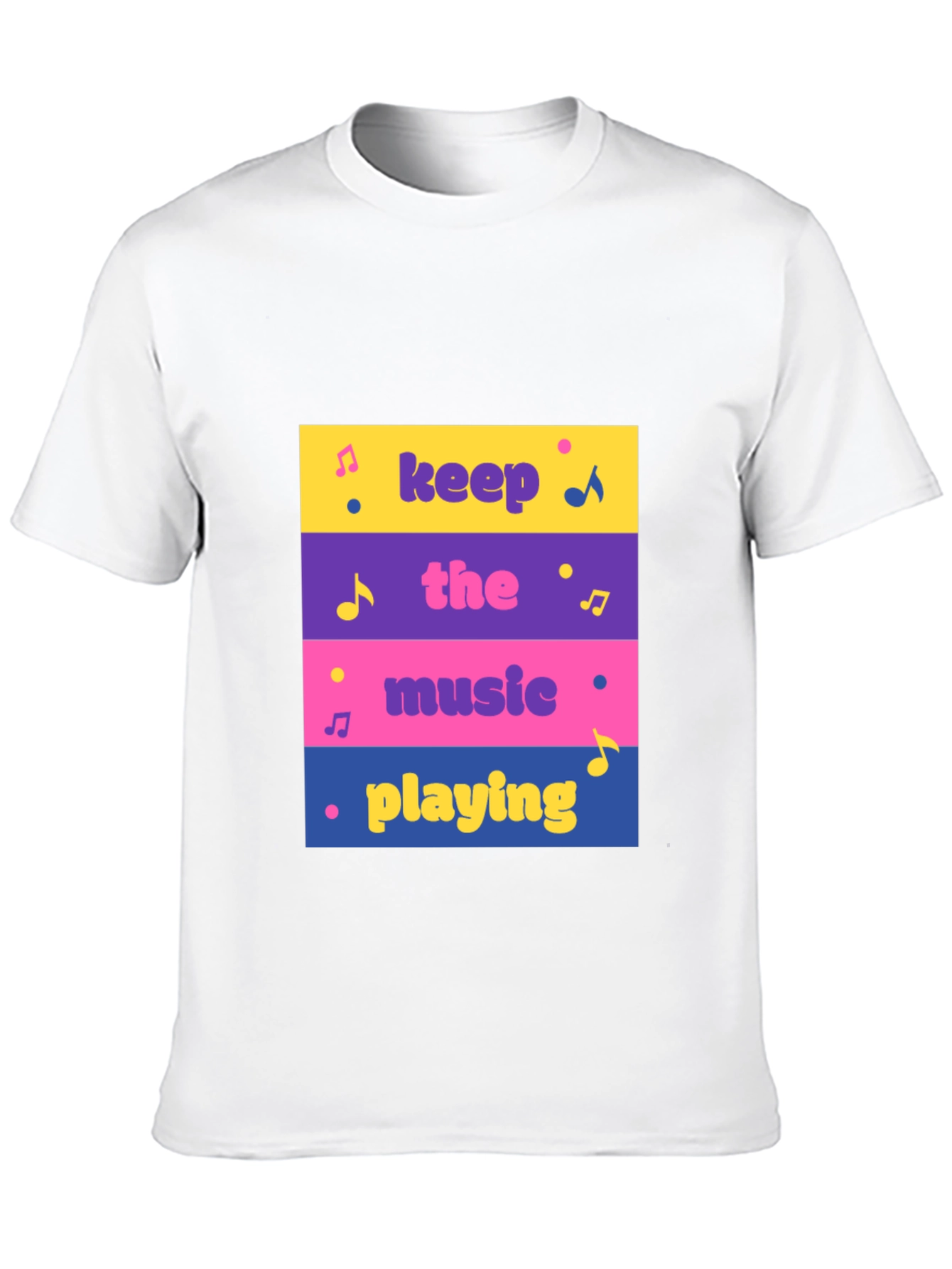 Keep The Music Playing Graphic Tee