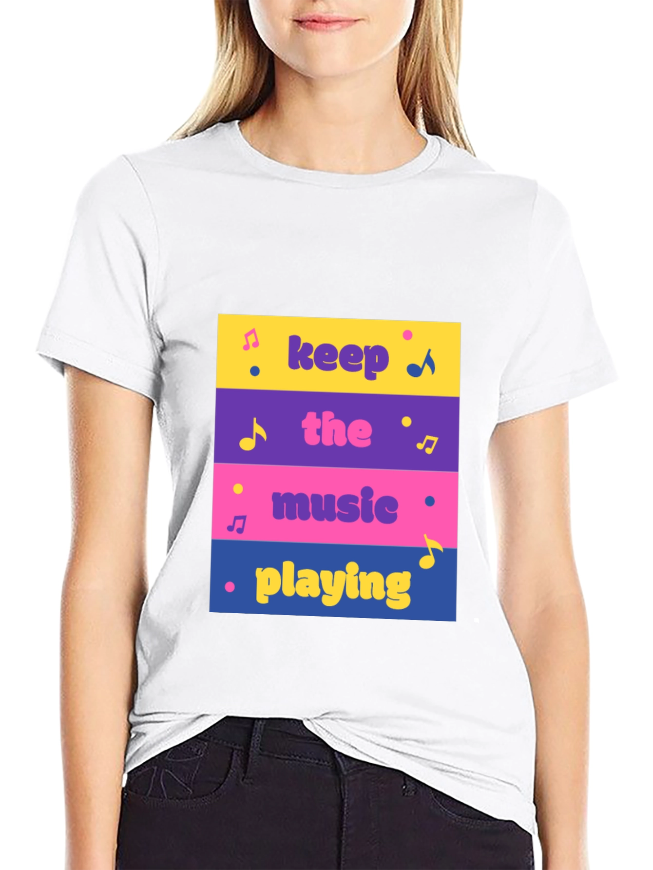 Keep The Music Playing Graphic Tee