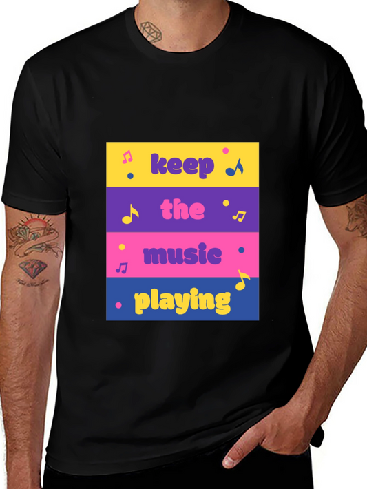 Keep The Music Playing Graphic Tee